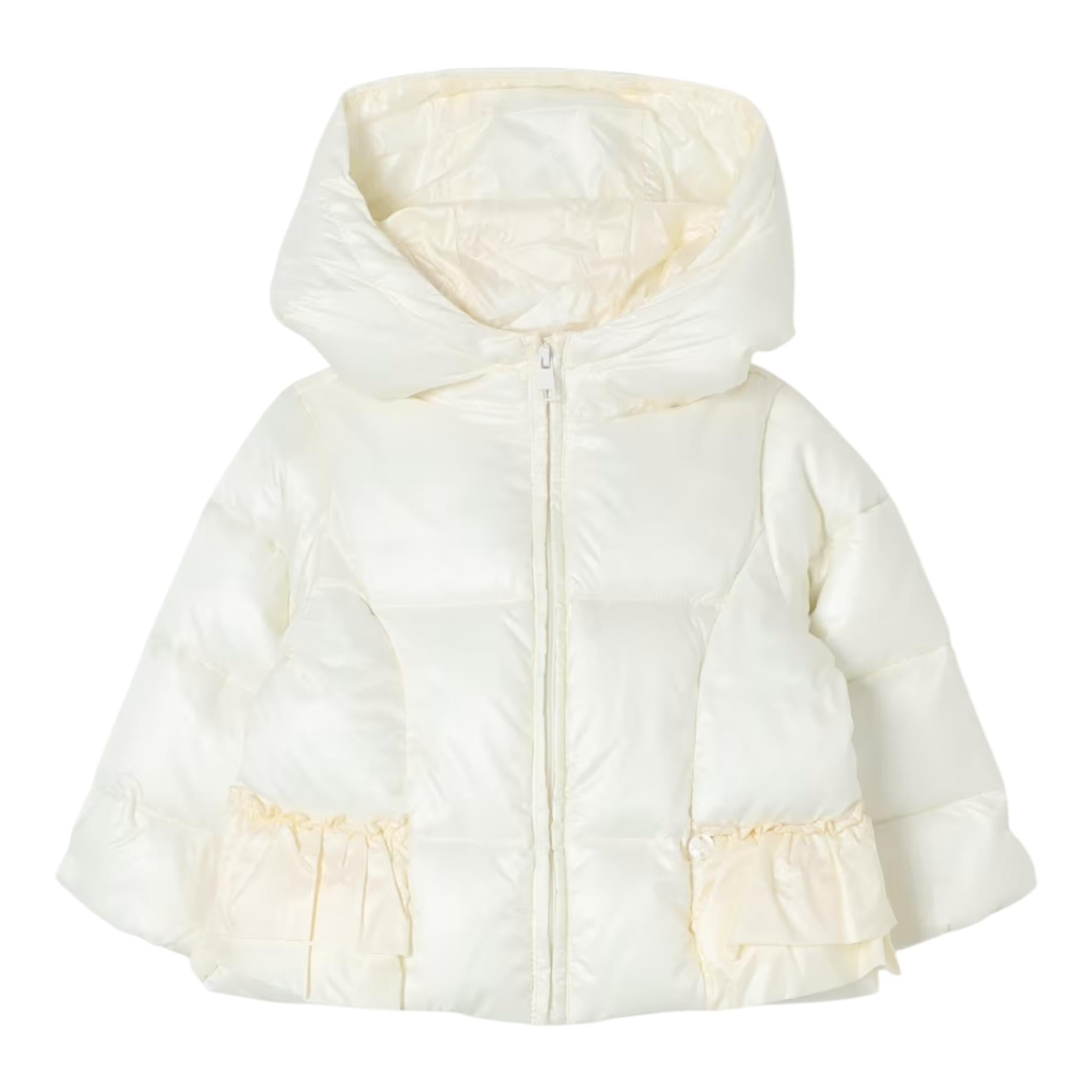 LIU JO giubbino tinta unita con cappuccio Panna per Neonata HF4005 PANNA LIU JO