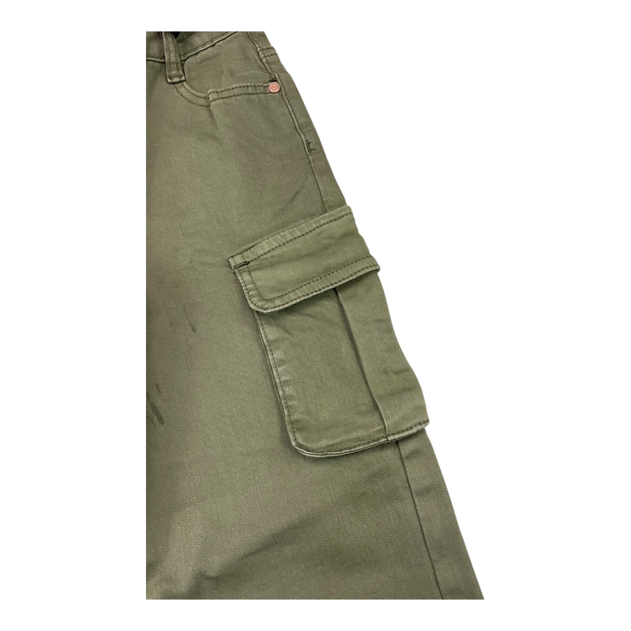 TO be too jeans tinta unita modello palazzo Verde per Bambina TFBF24P651 VERDE TO be too