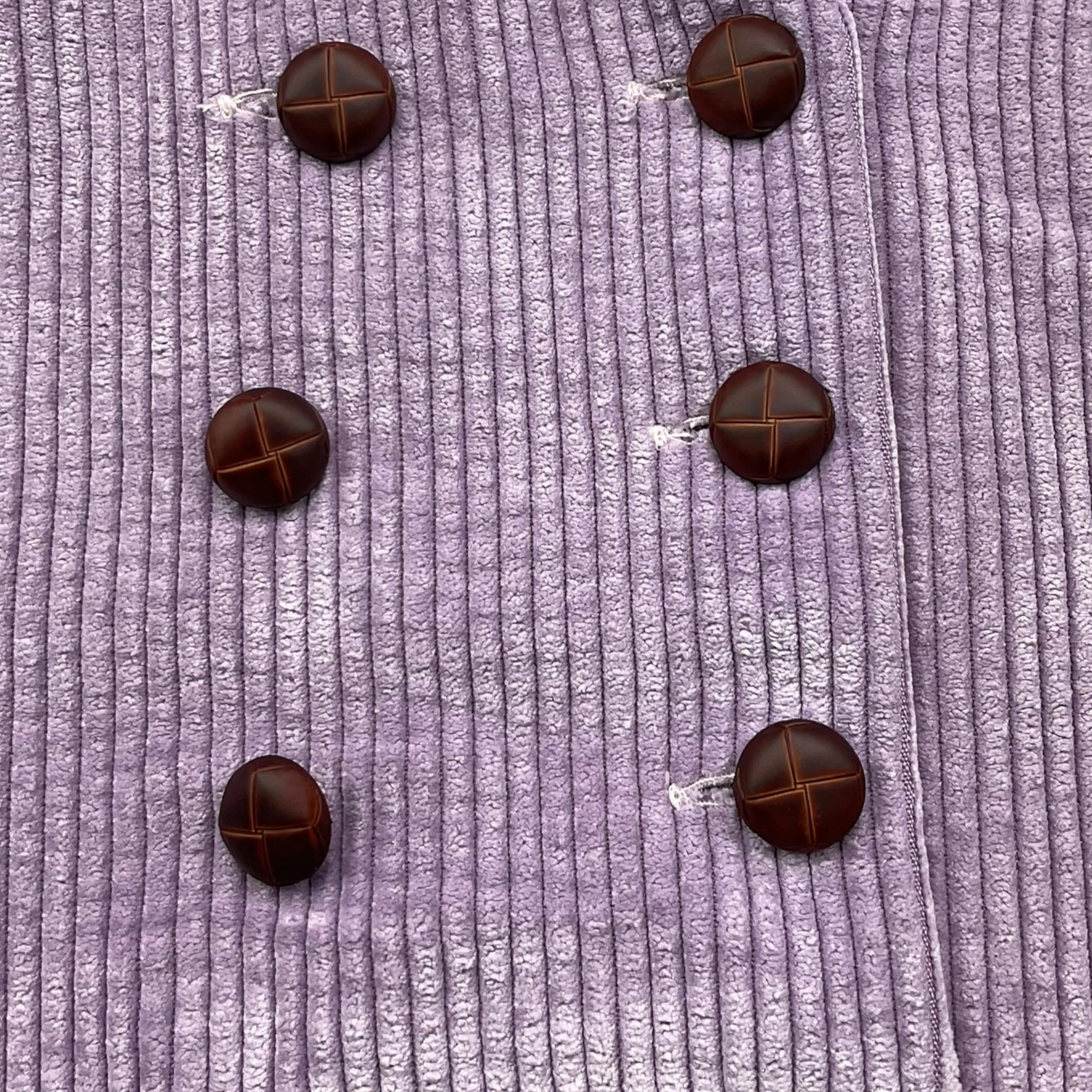LA STUPENDERIA abito giromanica doppiopetto Lilla per Bambina TJAB44X LILLA LA STUPENDERIA