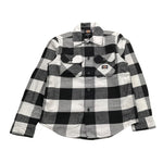 DICKIES camicia biclore con fantasia a quadri Nero per Bambino 520043965700100 NERO DICKIES