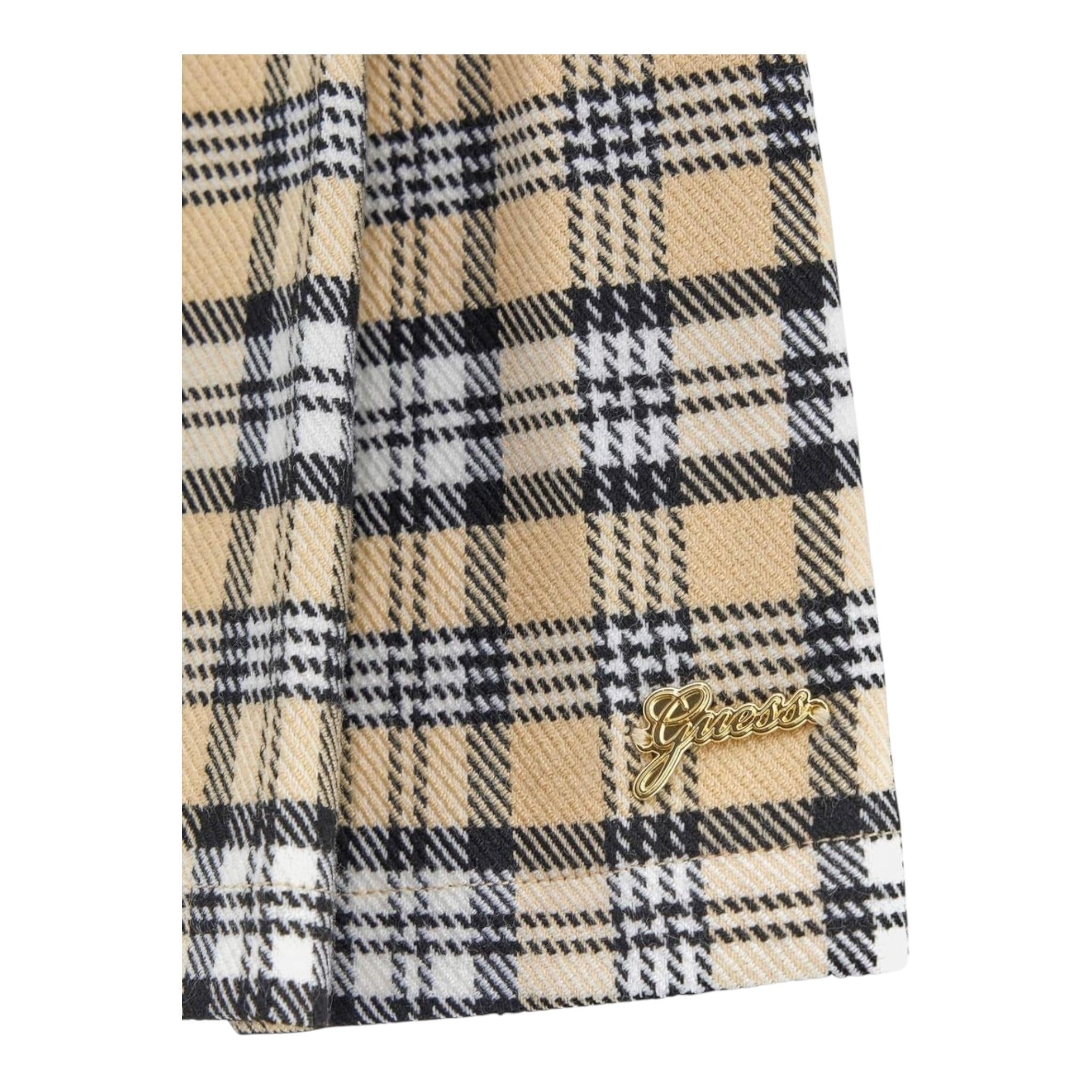 GUESS gonna stampa fantasia con cintura Beige per Bambina J4BD06WFT50 BEIGE GUESS