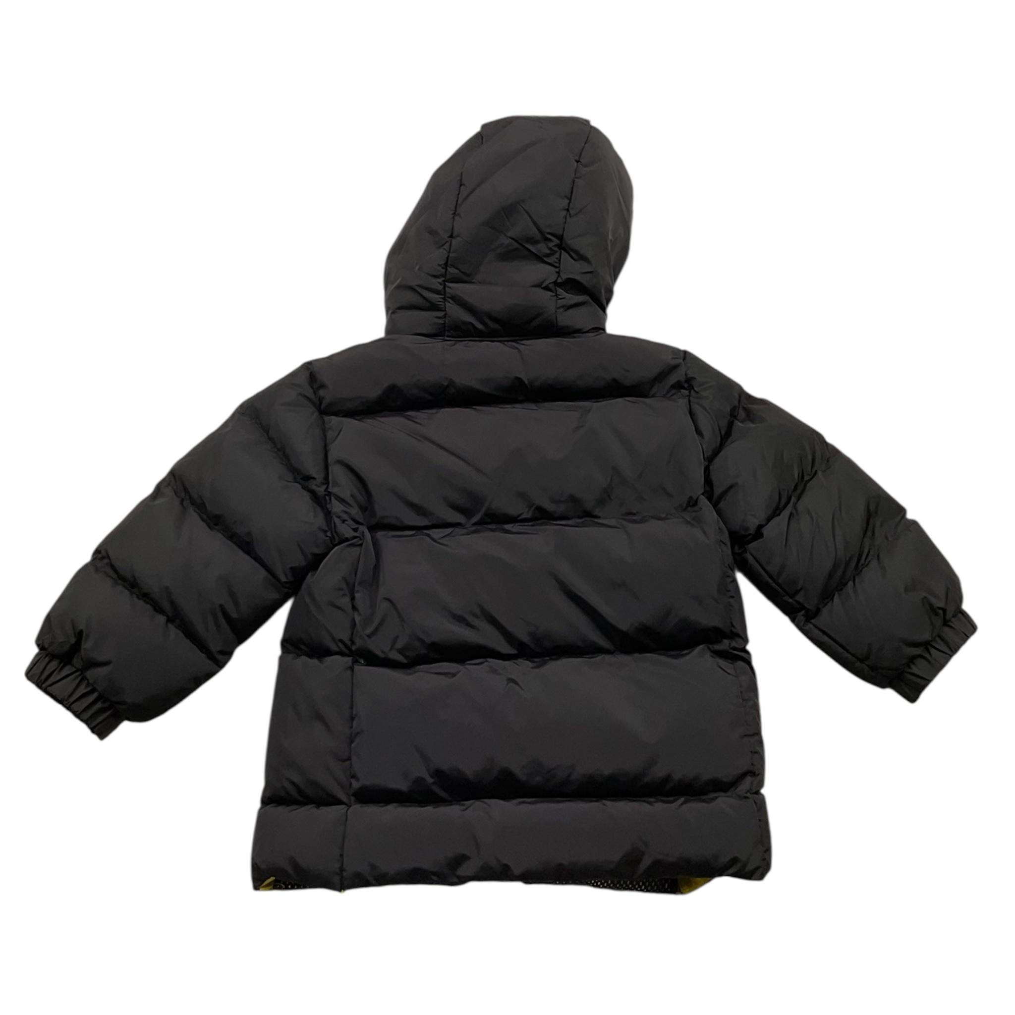REFRIGIWEAR giubbino tinta unita con zip e cappuccio Nero per Neonato RWN822X NERO REFRIGIWEAR