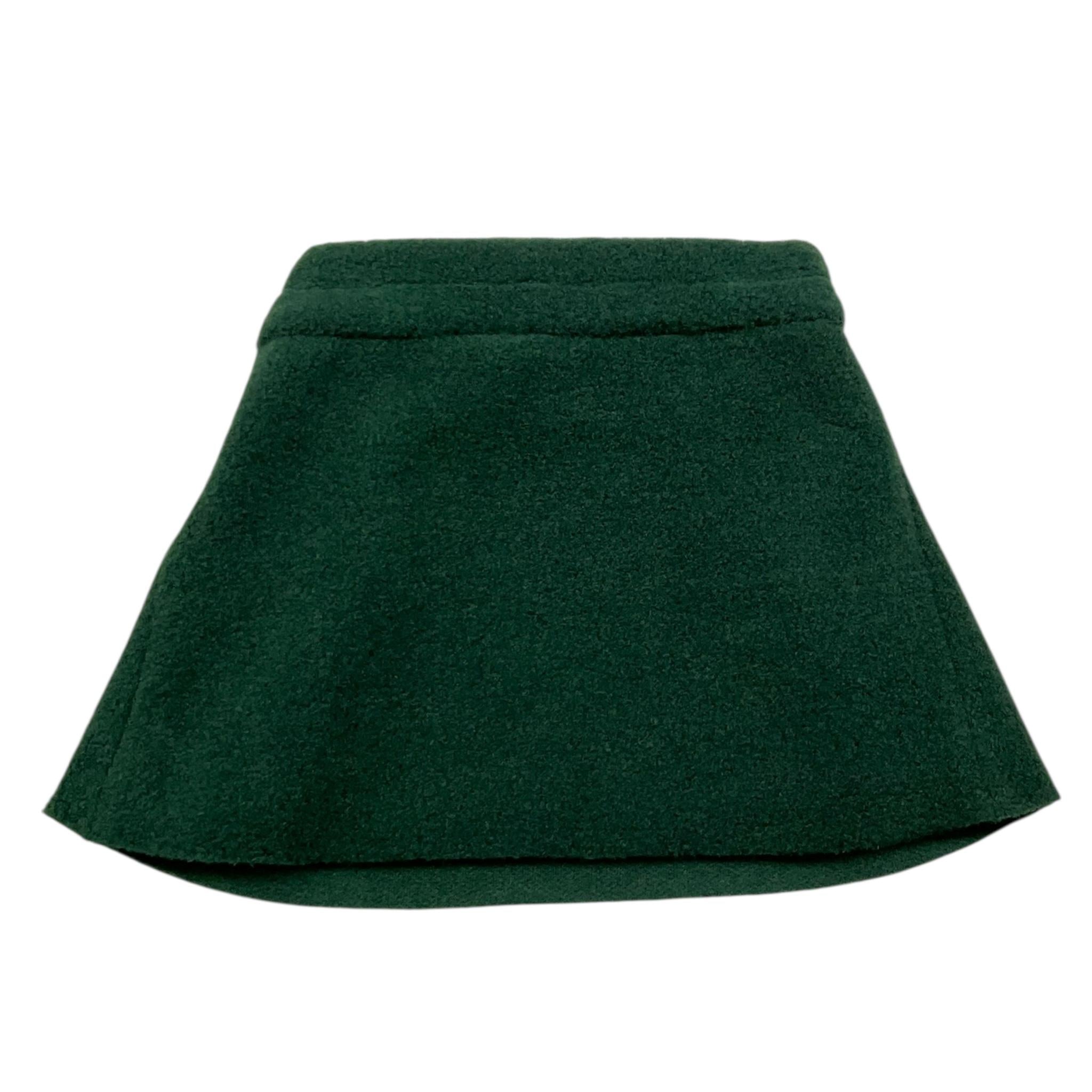 PICCOLA LUDO gonna tinta unita Verde per Bambina BS9WB028 VERDE PICCOLA LUDO