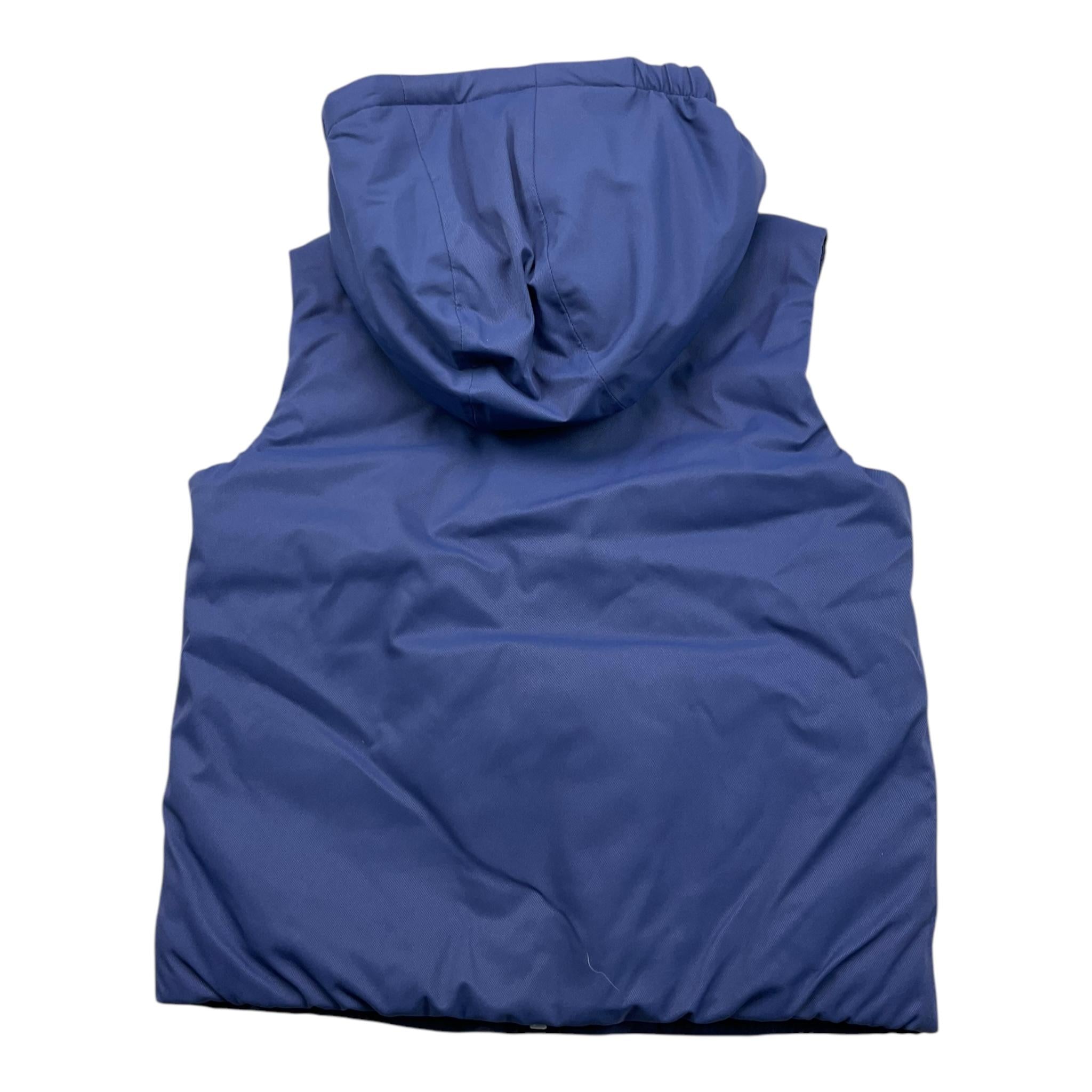 K-WAY giubbino tinta unita con zip smanicato Blu per Bambino K2135TW BLU K-WAY