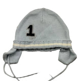 BABY DIOR cappello tinta unita cn ricamo numero Azzurro per Neonato D2B1CHA2 AZZURRO BABY DIOR