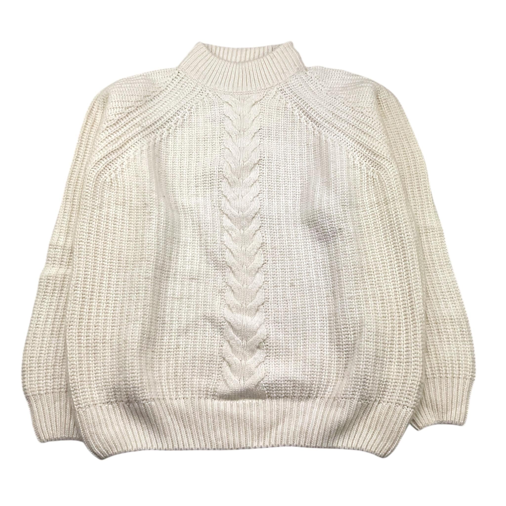 DONDUP maglia tinta unita mezzo collo Panna per Bambina DMMA001X PANNA DONDUP
