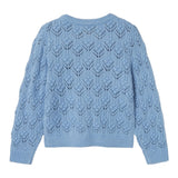 NAME IT cardigan tinta unita traforato Azzurro per Bambina 13231277 AZZURRO NAME IT