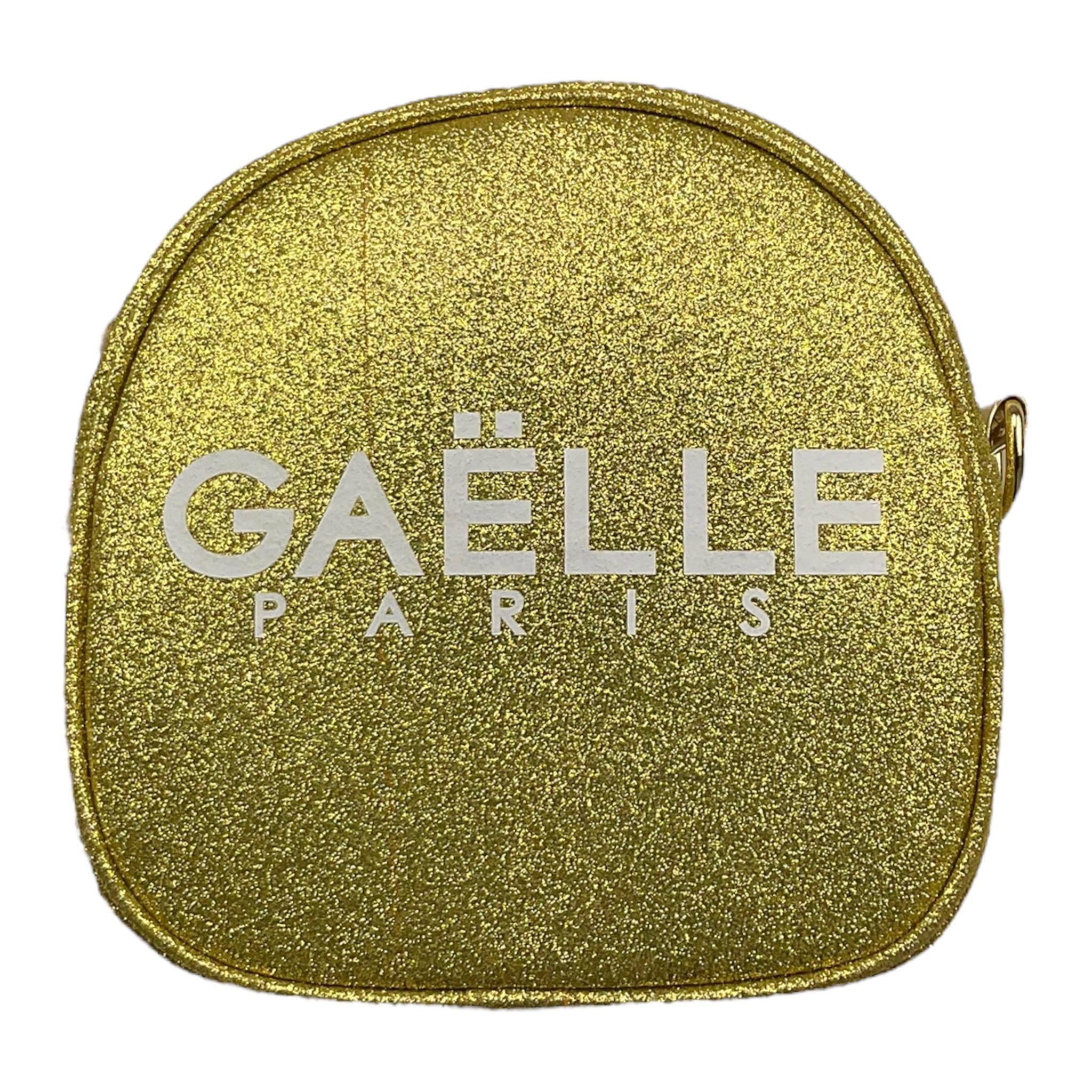 GAELLE borsa tinta unita con tracolla e glitter Oro per Bambina 2745BP00158 ORO GAELLE