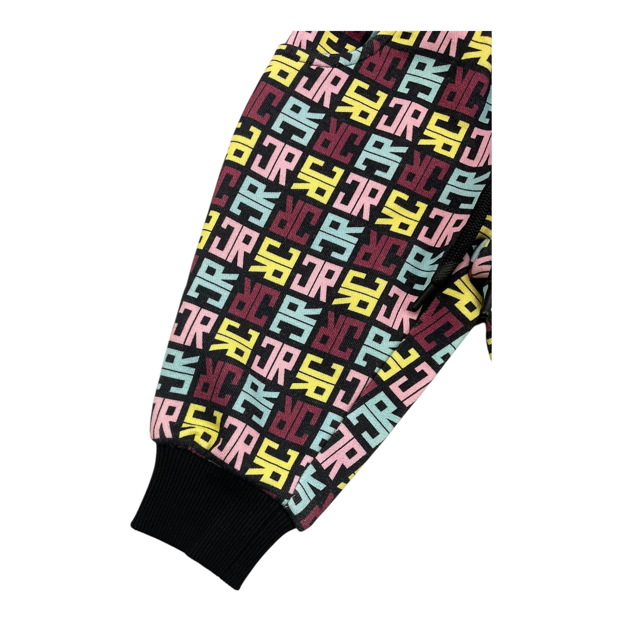 JOHN RICHMOND pantalone fantasia logo Nero per Neonata RIA25084PA NERO JOHN RICHMOND