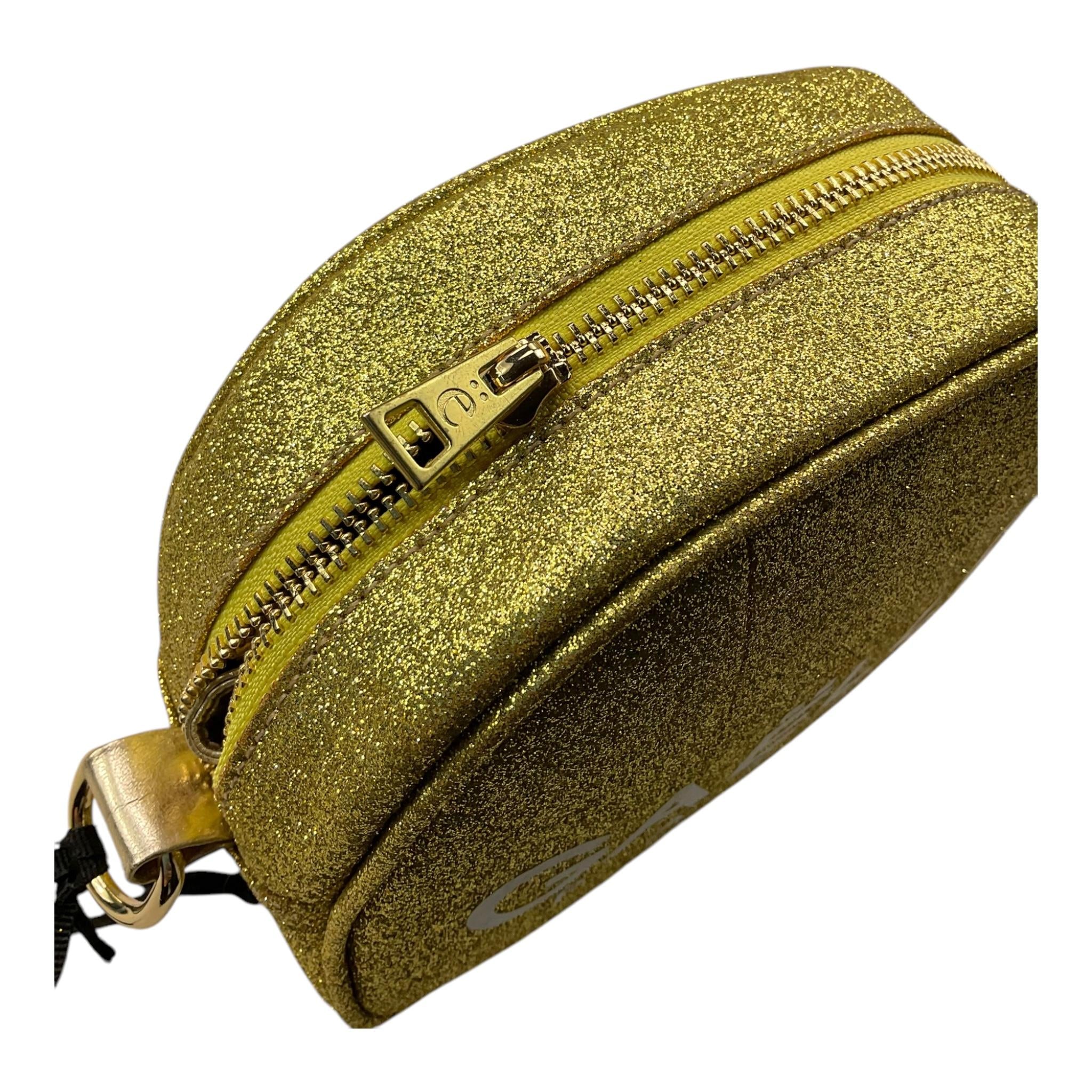 GAELLE borsa tinta unita con tracolla e glitter Oro per Bambina 2745BP00158 ORO GAELLE