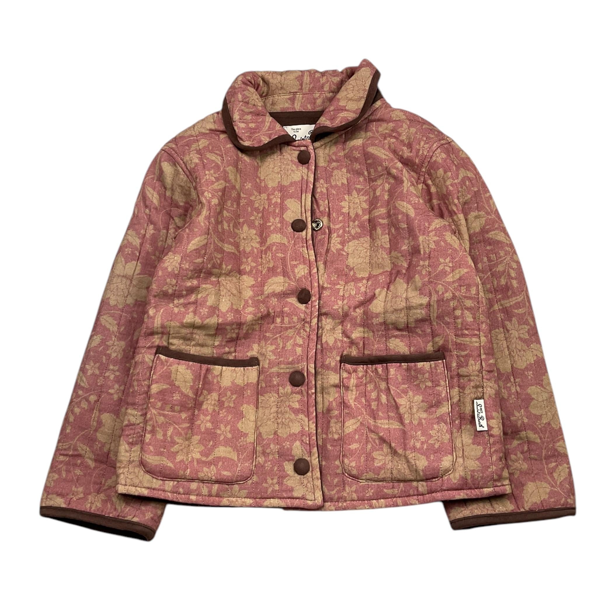 SAINT BARTH giubbino tinta unita con fantasia Rosa per Bambina AEN0C02 ROSA SAINT BARTH