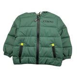 ICEBERG giubbino tinta unita con zip e cappuccio Verde per Neonato GBICE5309B VERDE ICEBERG