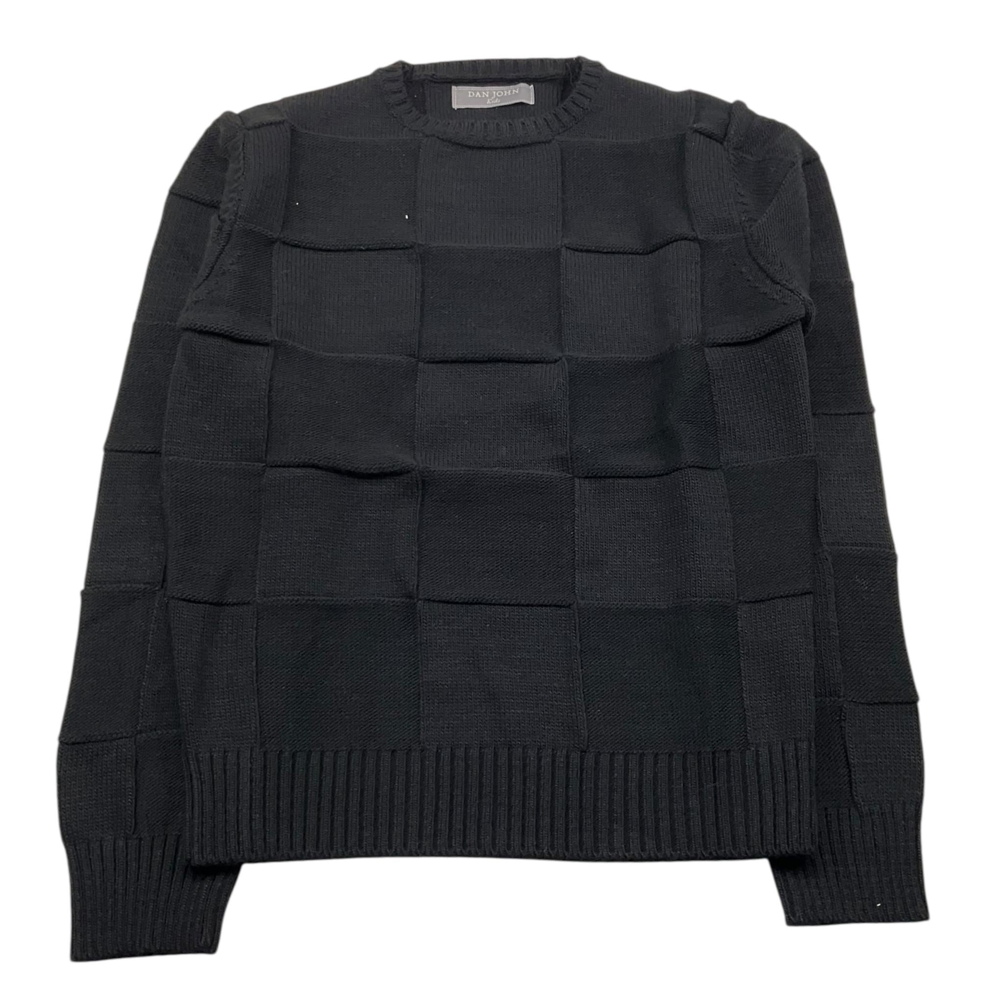 DAN JOHN maglia girocollo tinta unita Nero per Bambino MGD5310JX NERO DAN JOHN