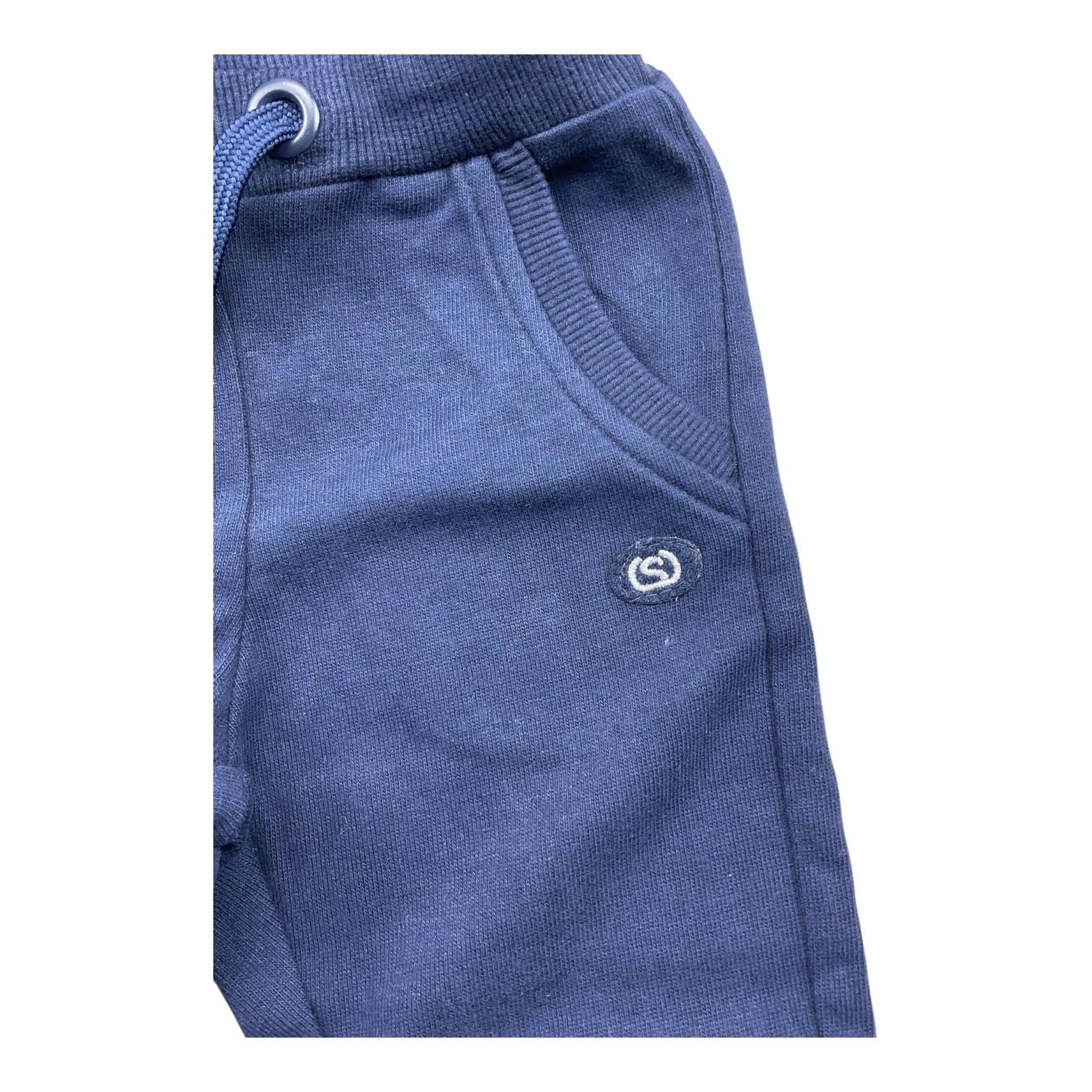 SARABANDA completo 2pz felpa con zip- pantalone Blu per Bambino A002J BLU SARABANDA