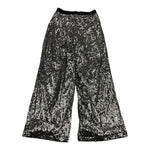 TWINSET pantalone modello a palazzo con paillettes Argento per Bambina 242GJ2351 ARGENTO TWINSET