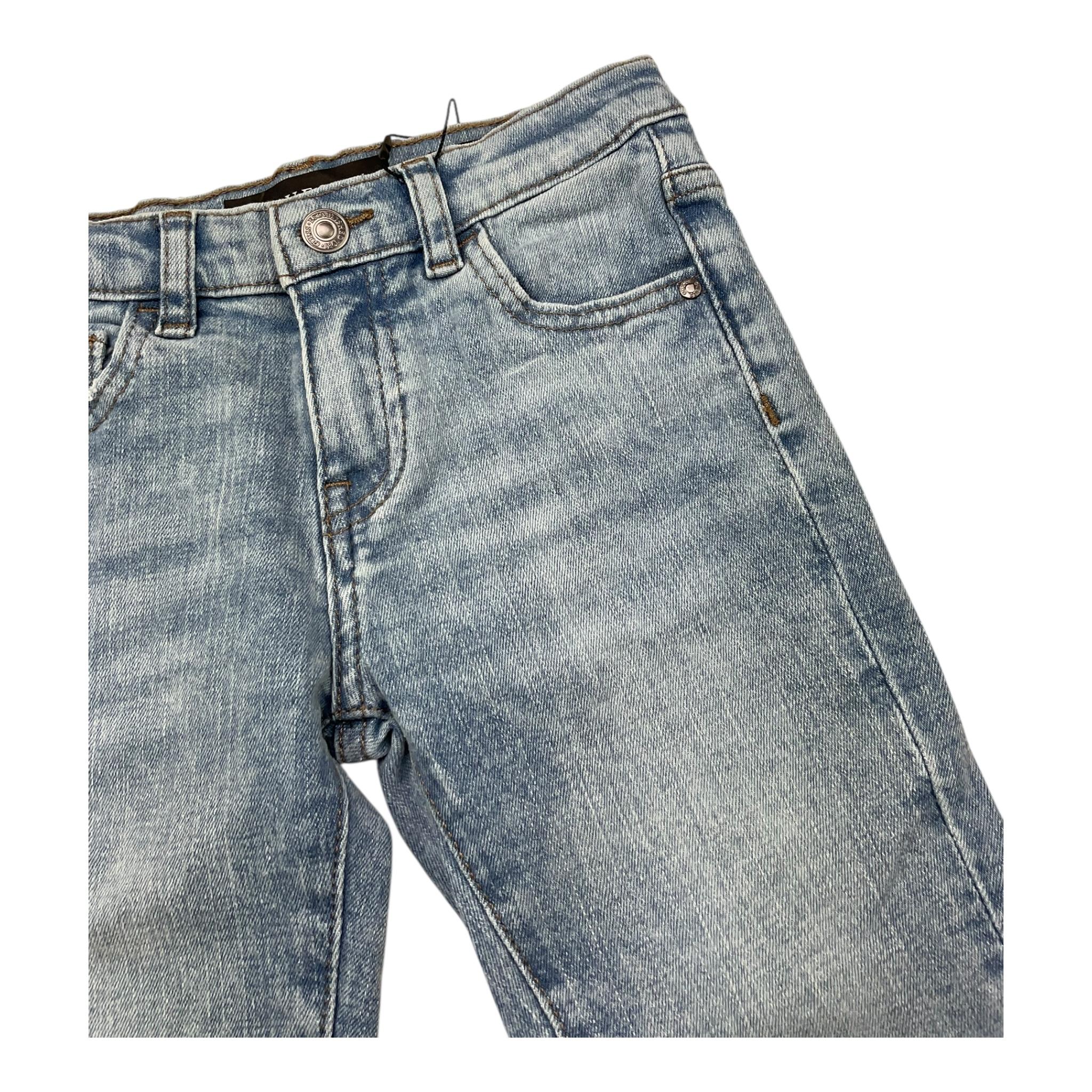 GUESS jeans tinta unita con girovita regolabile Azzurro per Bambino N4RA07D52Z0 AZZURRO GUESS