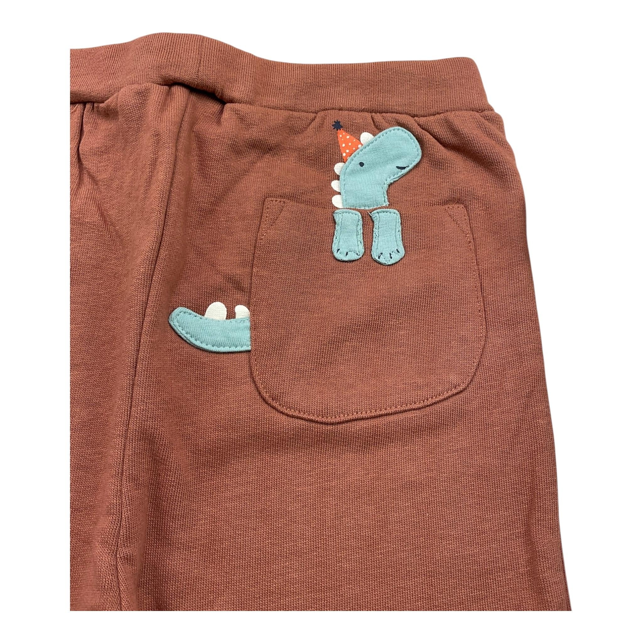 LOSAN pantalone tuta tinta unita Marrone per Neonato LBBAP040 MARRONE LOSAN
