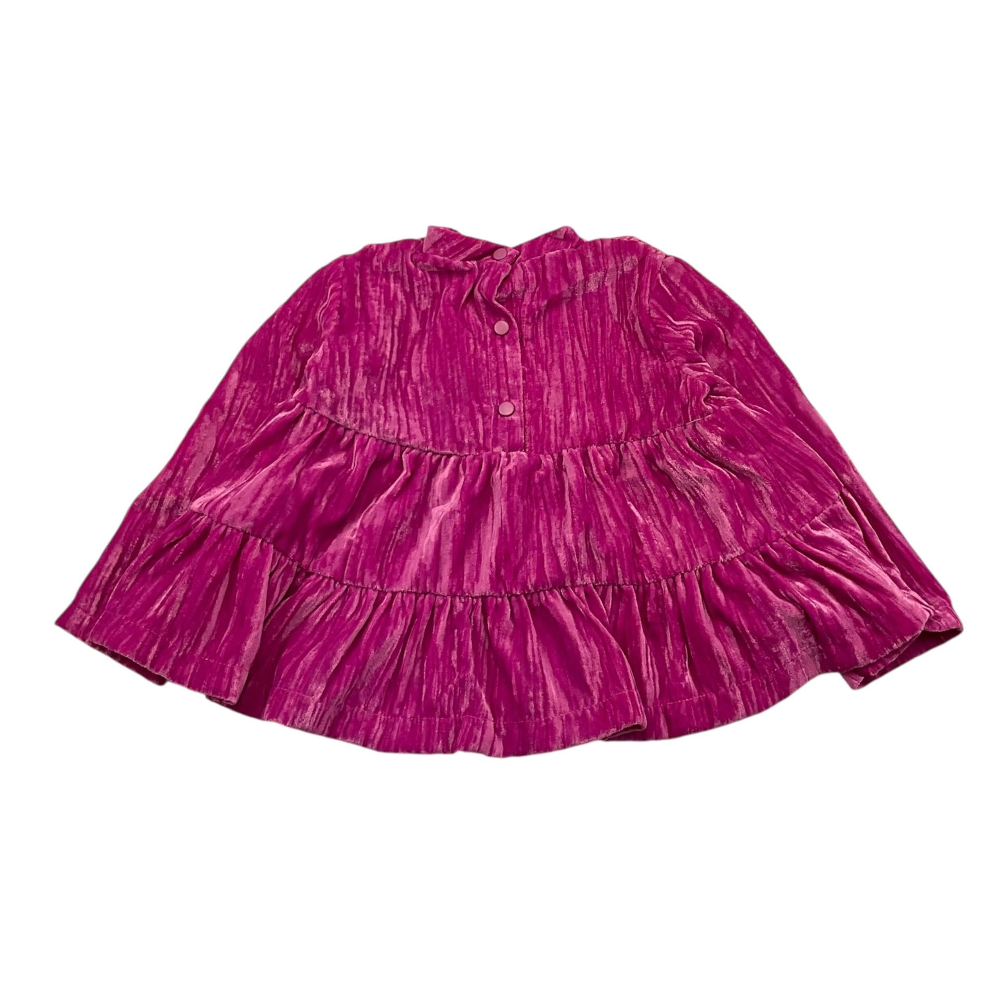 LALALU' completo 2 pezzi camicia-pantalone Fuxia per Bambina BLL90LB FUXIA LALALU'