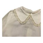 LA STUPENDERIA camicia manica lunga tinta unita Panna per Neonata TBBD58X PANNA LA STUPENDERIA