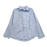 PAOLO PECORA camicia tinta unita manica lunga Azzurro per Bambino PP4107 AZZURRO PAOLO PECORA