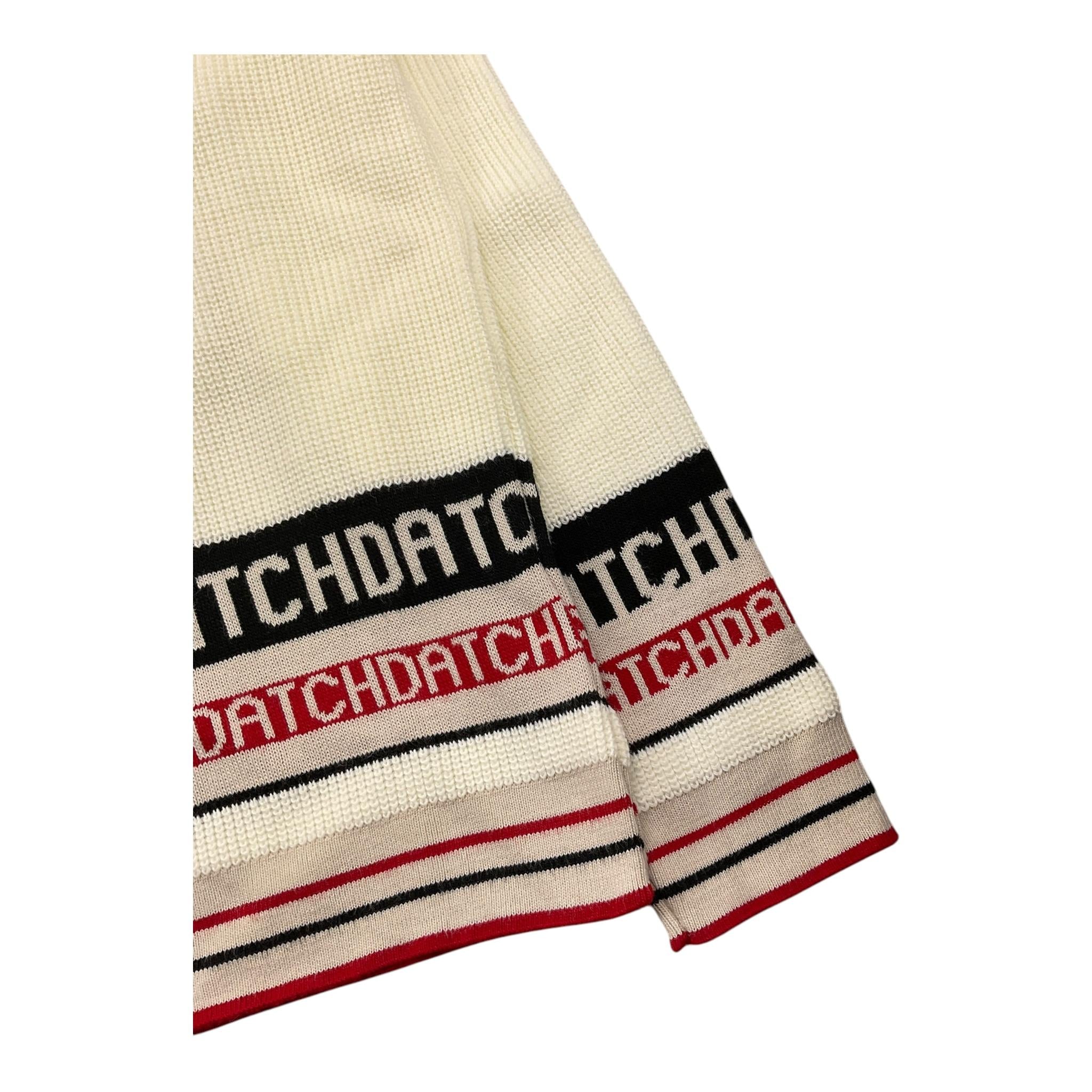 DATCH maglia girocollo con stampe in contrasto Panna per Bambino DTH1203 PANNA DATCH