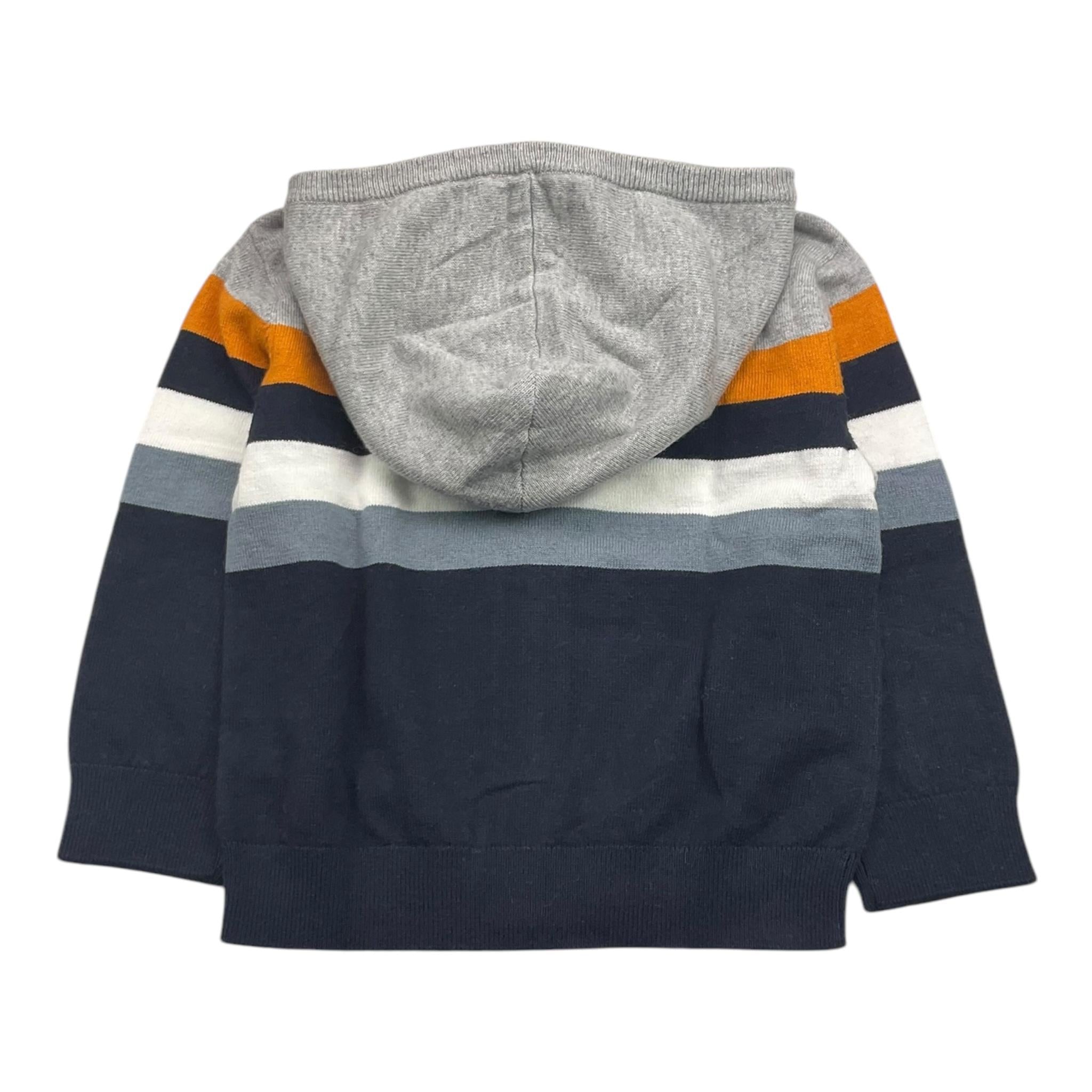 MAYORAL maglia triclore con zip e cappucci Grigio per Neonato 4349XN GRIGIO MAYORAL