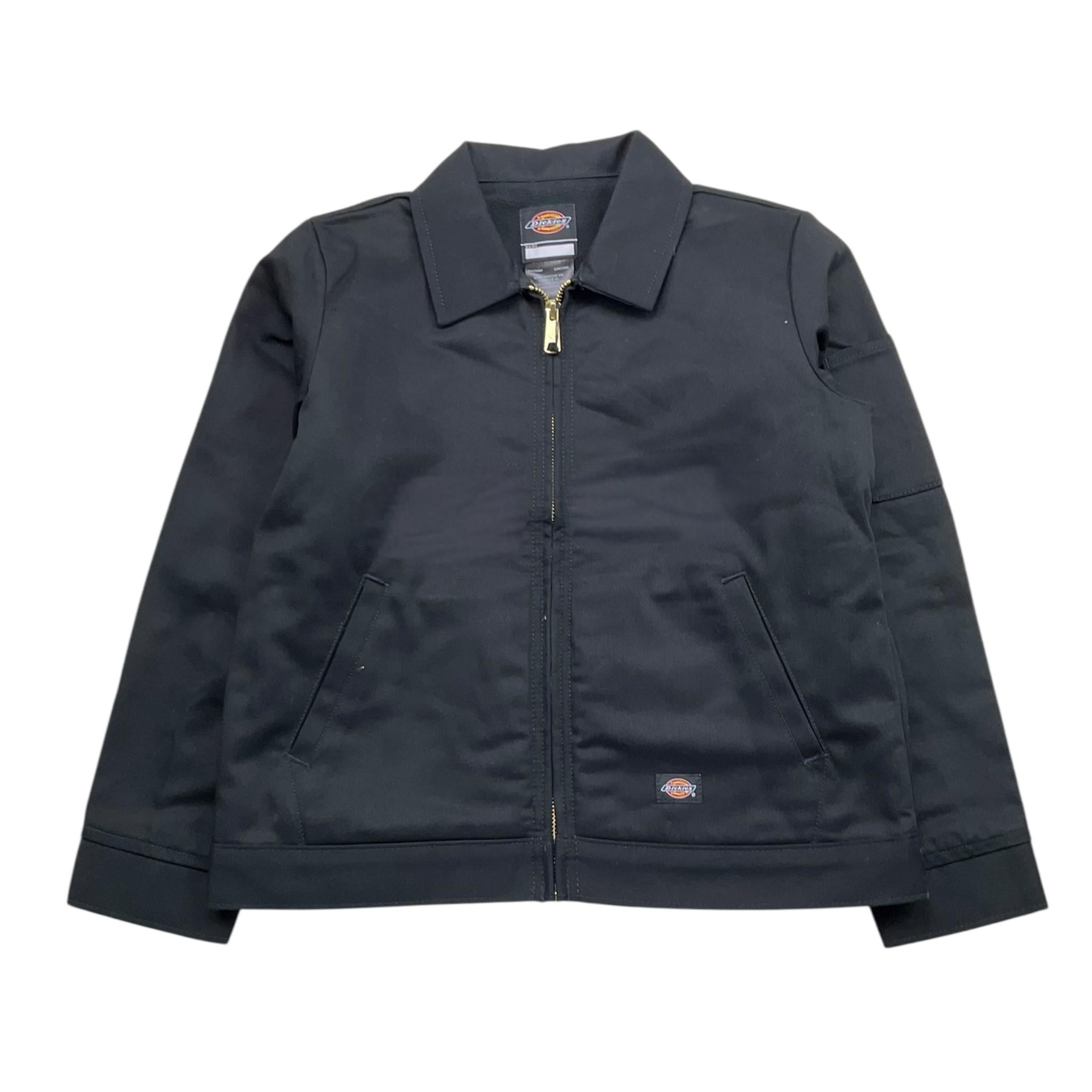 DICKIES giubbino tinta unita con zip e colletto Nero per Bambino 520039300200100 NERO DICKIES