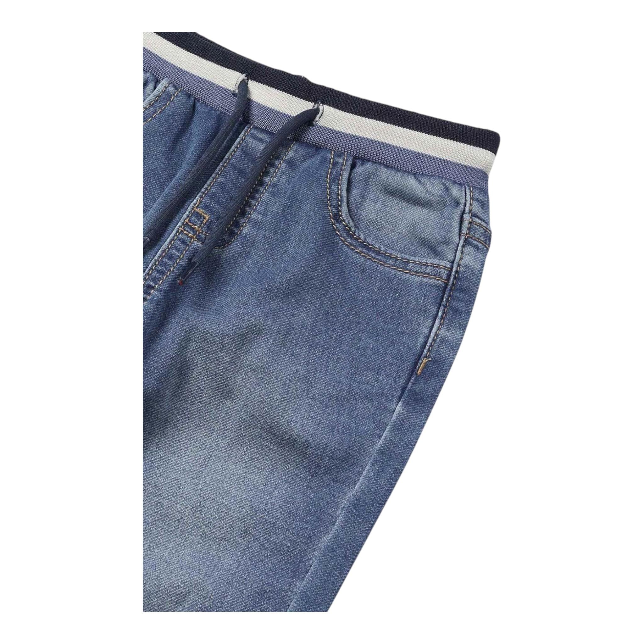 MAYORAL jeans elasticizzato tinta unita con elastico in vita Blu per Neonato 2534 BLU MAYORAL