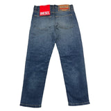 DIESEL jeans tinta unita con girovita regolabile Blu per Bambino J00981 BLU DIESEL