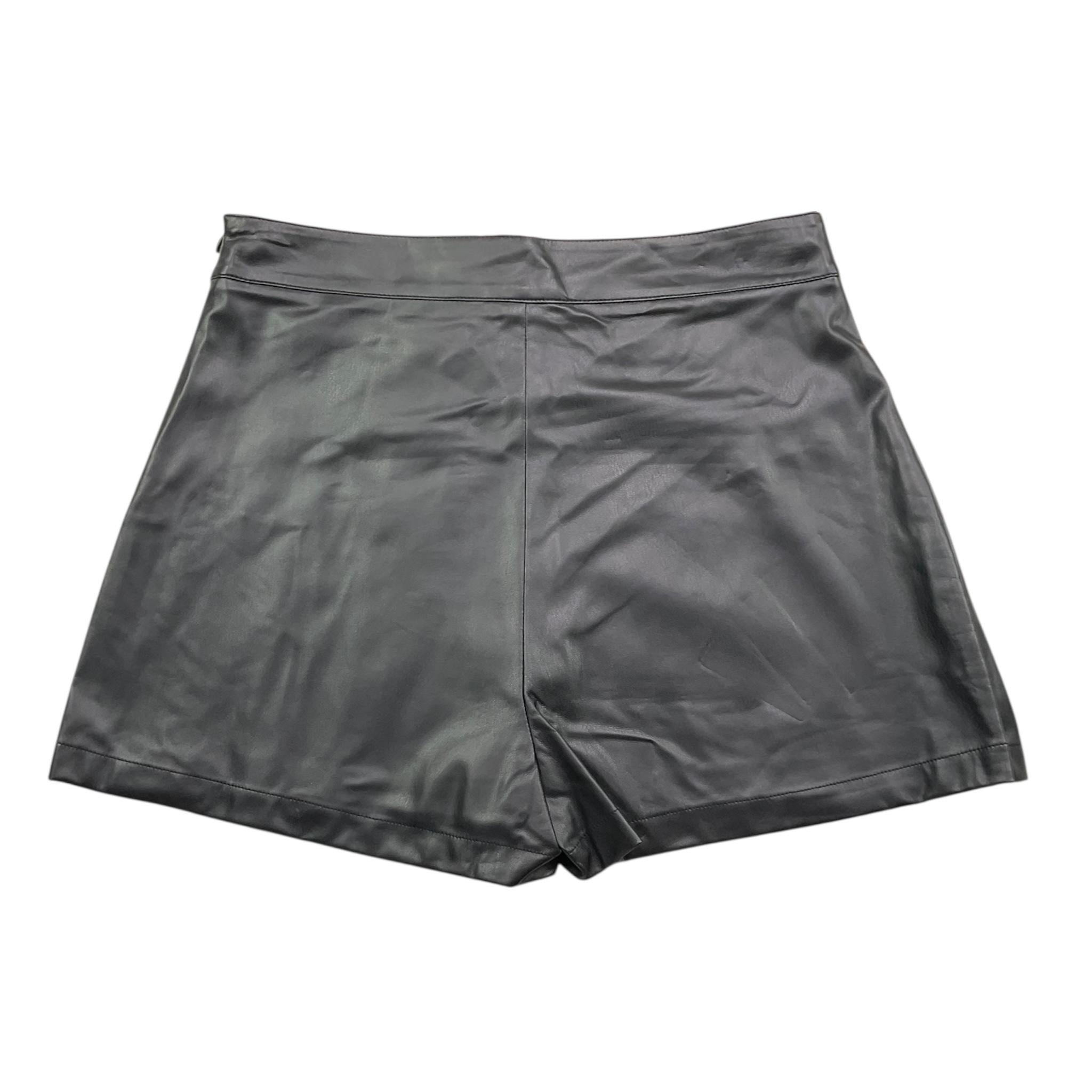 LIU JO short in ecopelle tinta unita Nero per Bambina GF4057X NERO LIU JO