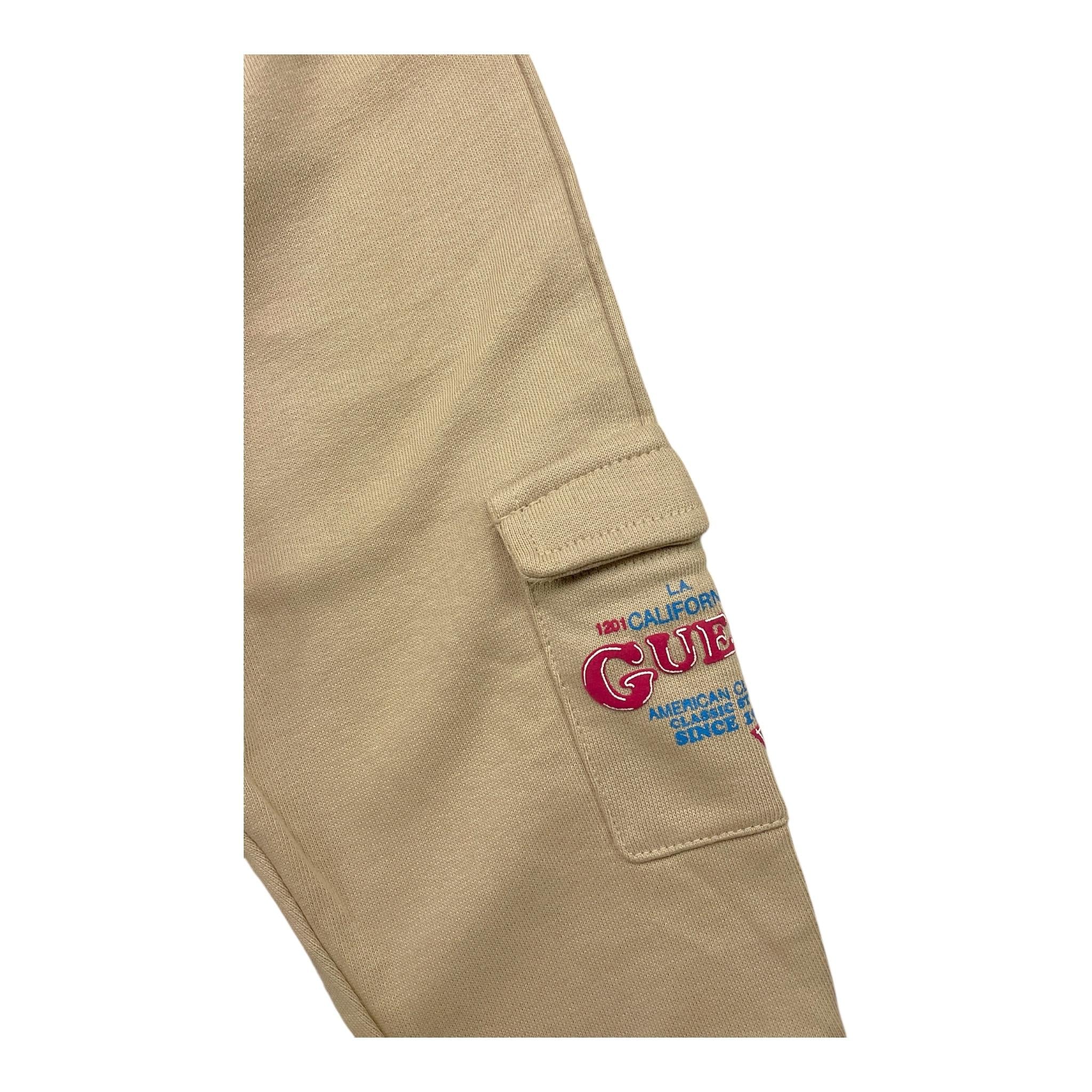 GUESS pantalone tinta unita con elastico in vita Beige per Neonato I4YG10K8HP BEIGE GUESS