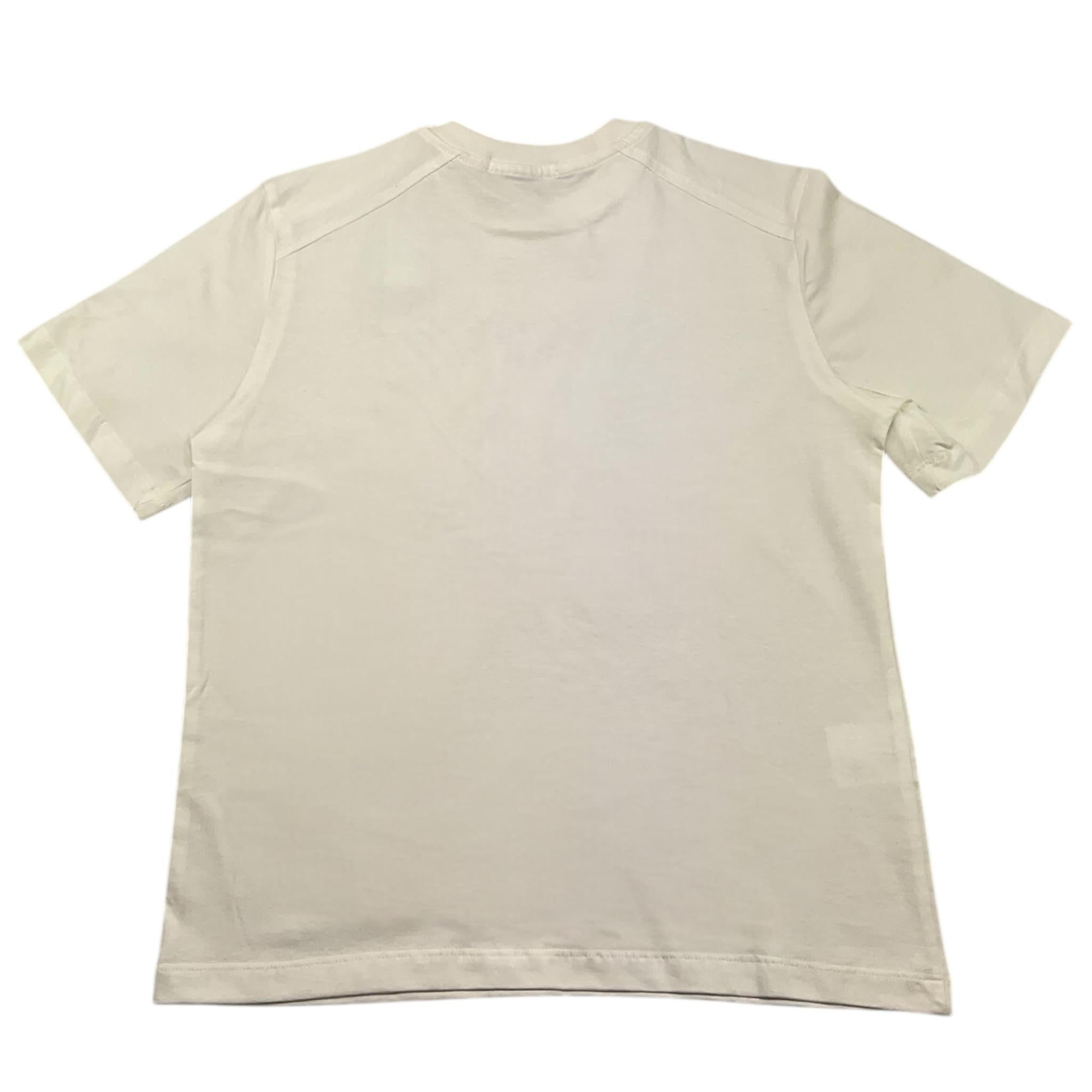 DO NOT CONFORM t-shirt girocollo tinta unita con stampa ciliegie Panna per Bambino TS012 PANNA DO NOT CONFORM