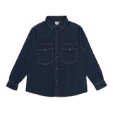ASPESI camicia in denim tinta unita Blu per Bambino F23023CLJ0037 BLU ASPESI
