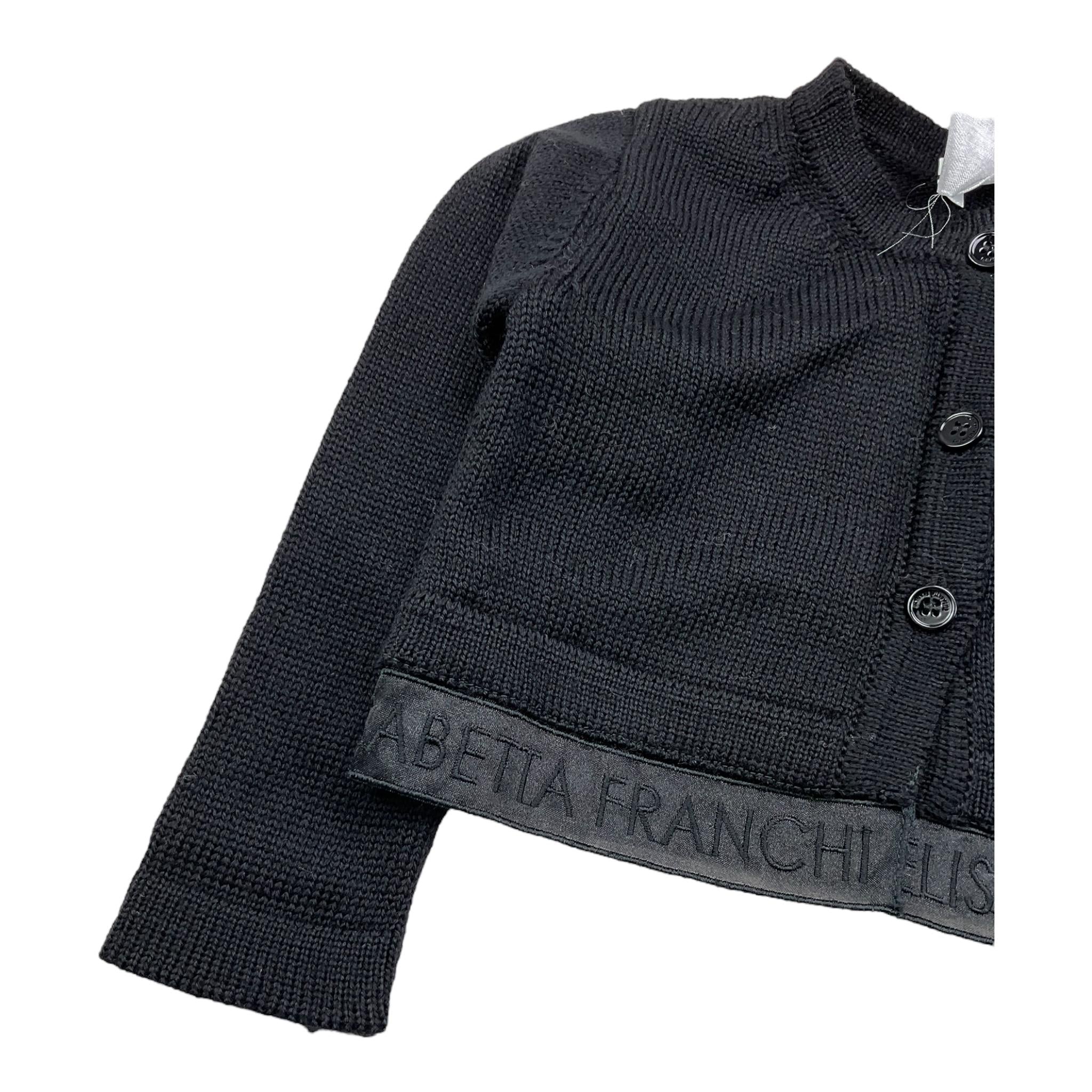 ELISABETTA FRANCHI coprispalle tinta unita Nero per Bambina EGMA07J NERO ELISABETTA FRANCHI