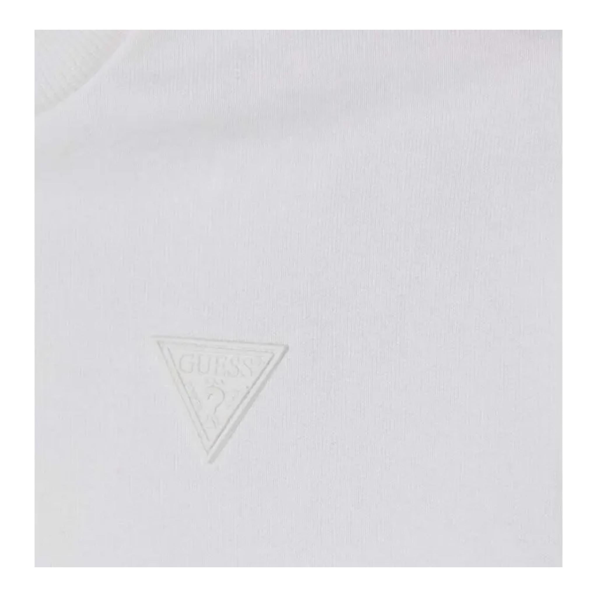 GUESS felpa tinta unita girocollo Bianco per Bambino N3YQ05KAD73 BIANCO GUESS