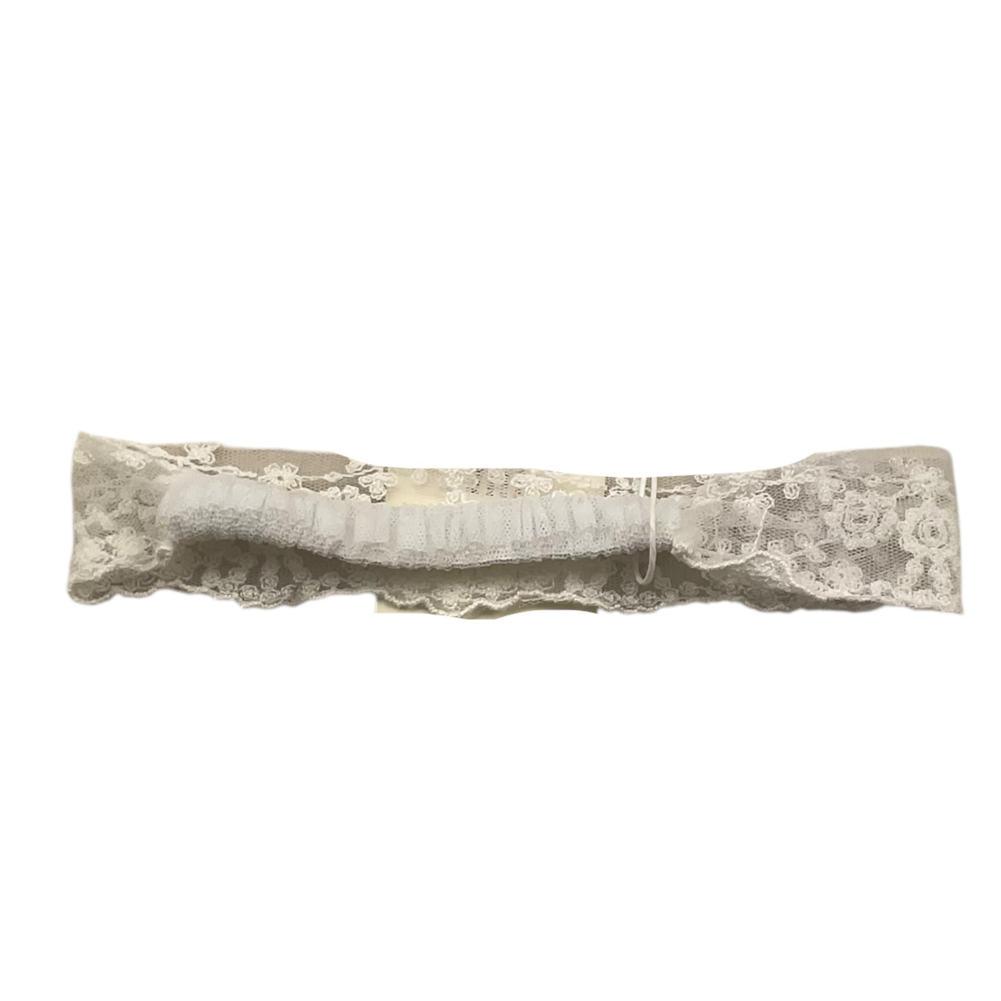 MINIMI fascia capelli tinta unita con ricami Bianco per Neonata 6268 BIANCO MINIMI