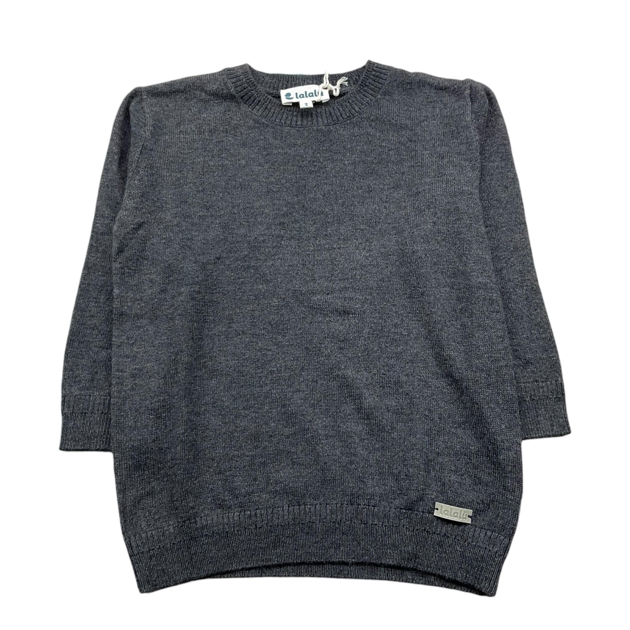 LALALU' maglia girocollo tinta unita Grigio per Neonato MGL220NB GRIGIO LALALU'