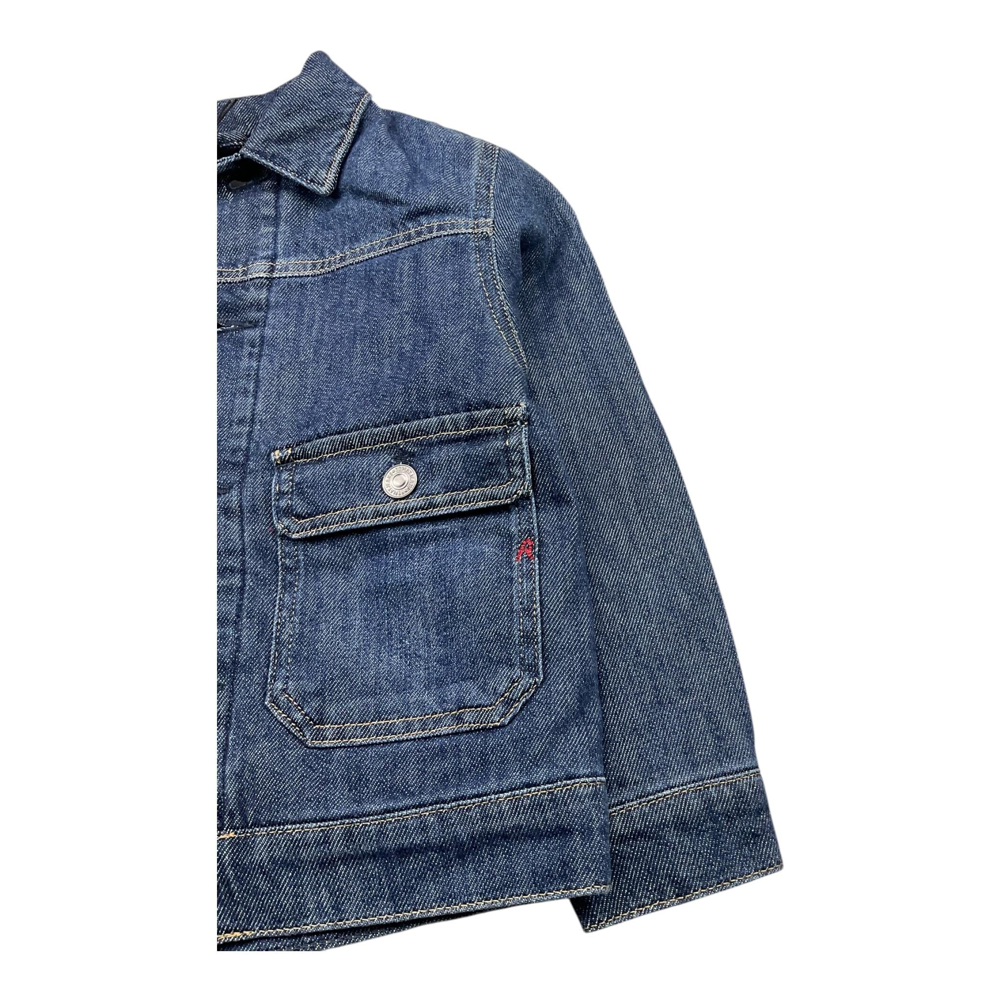 REPLAY giubbino in denim tinta unita Blu per Bambino SB8209 BLU REPLAY