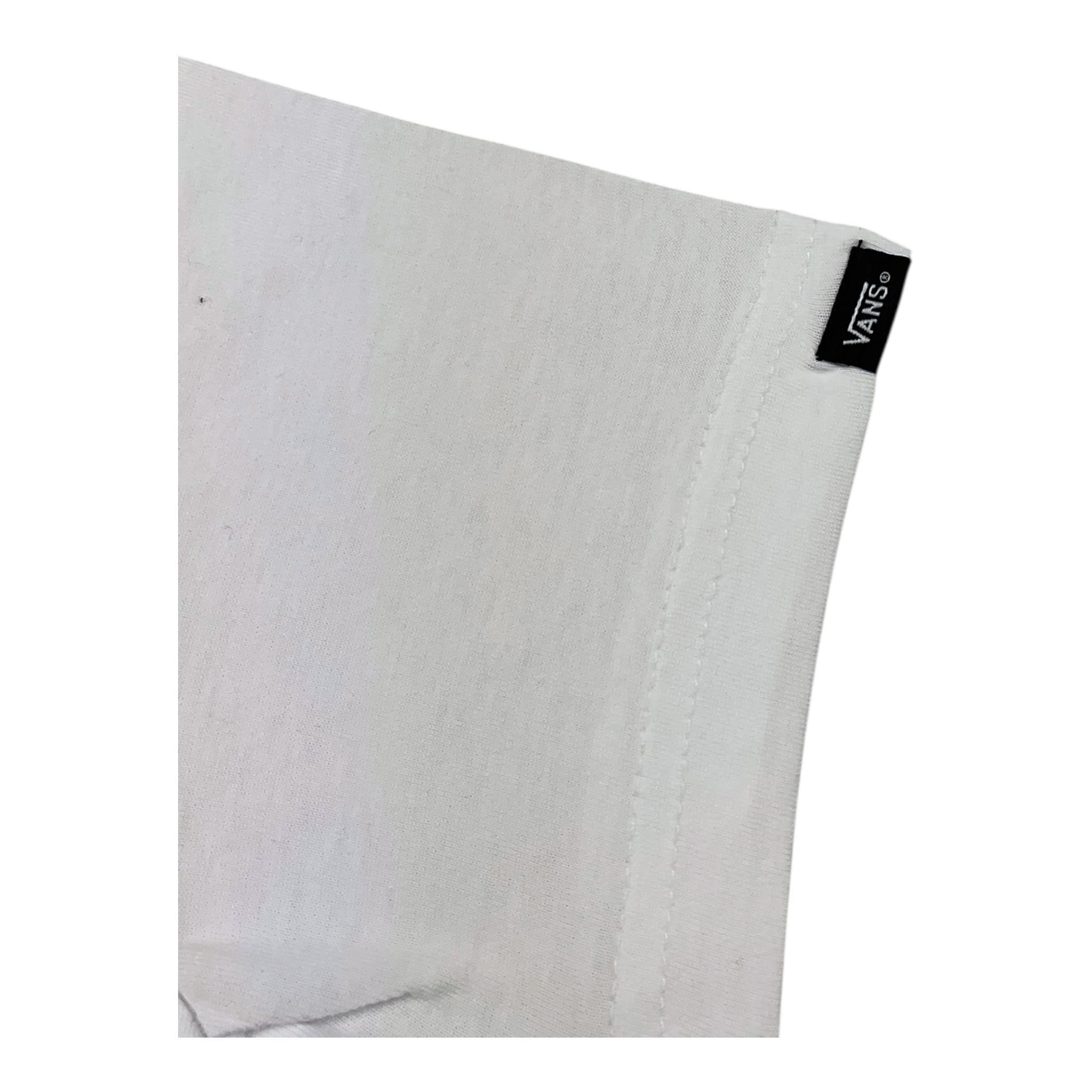 VANS t-shirt girocollo tinta unita con stampa logo Bianco per Bambino VN0A3W76YB2X BIANCO VANS
