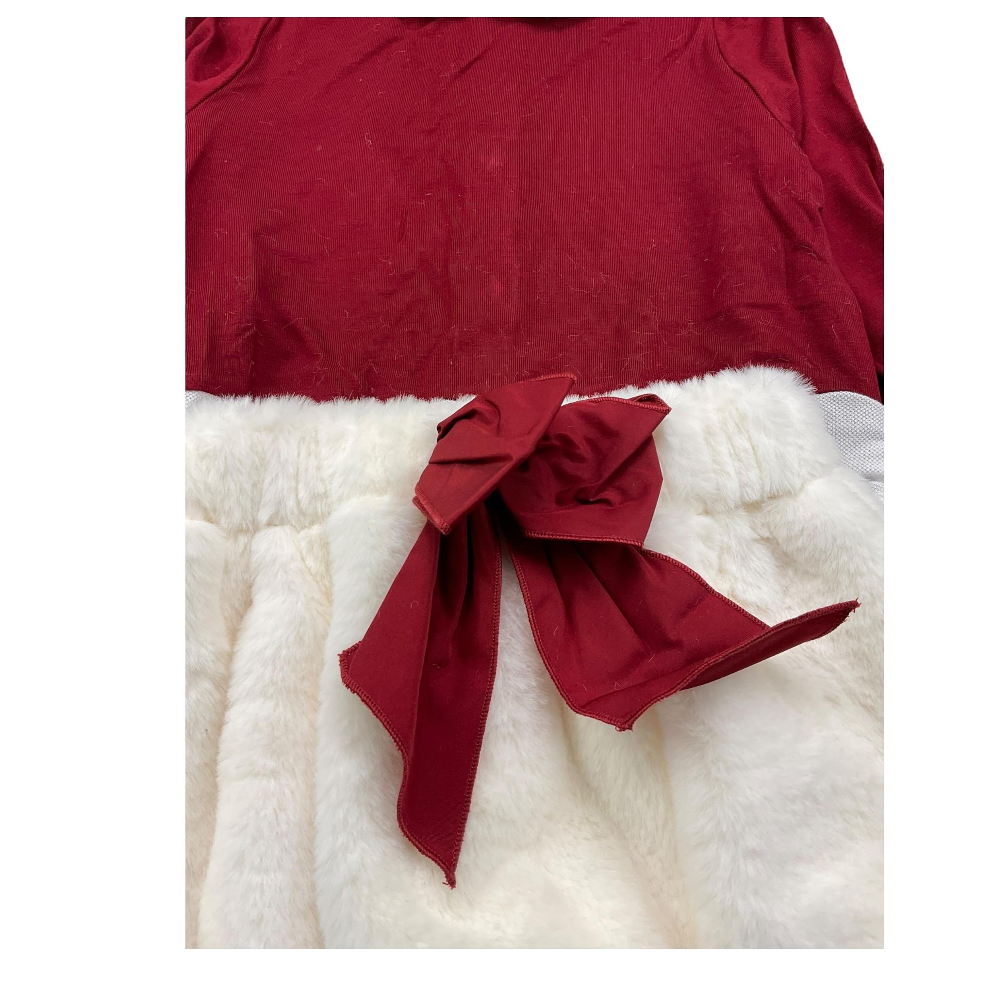 LA STUPENDERIA completo 2 pezzi shirt-culotte bicolore Rosso per Neonata TBCT06 ROSSO LA STUPENDERIA