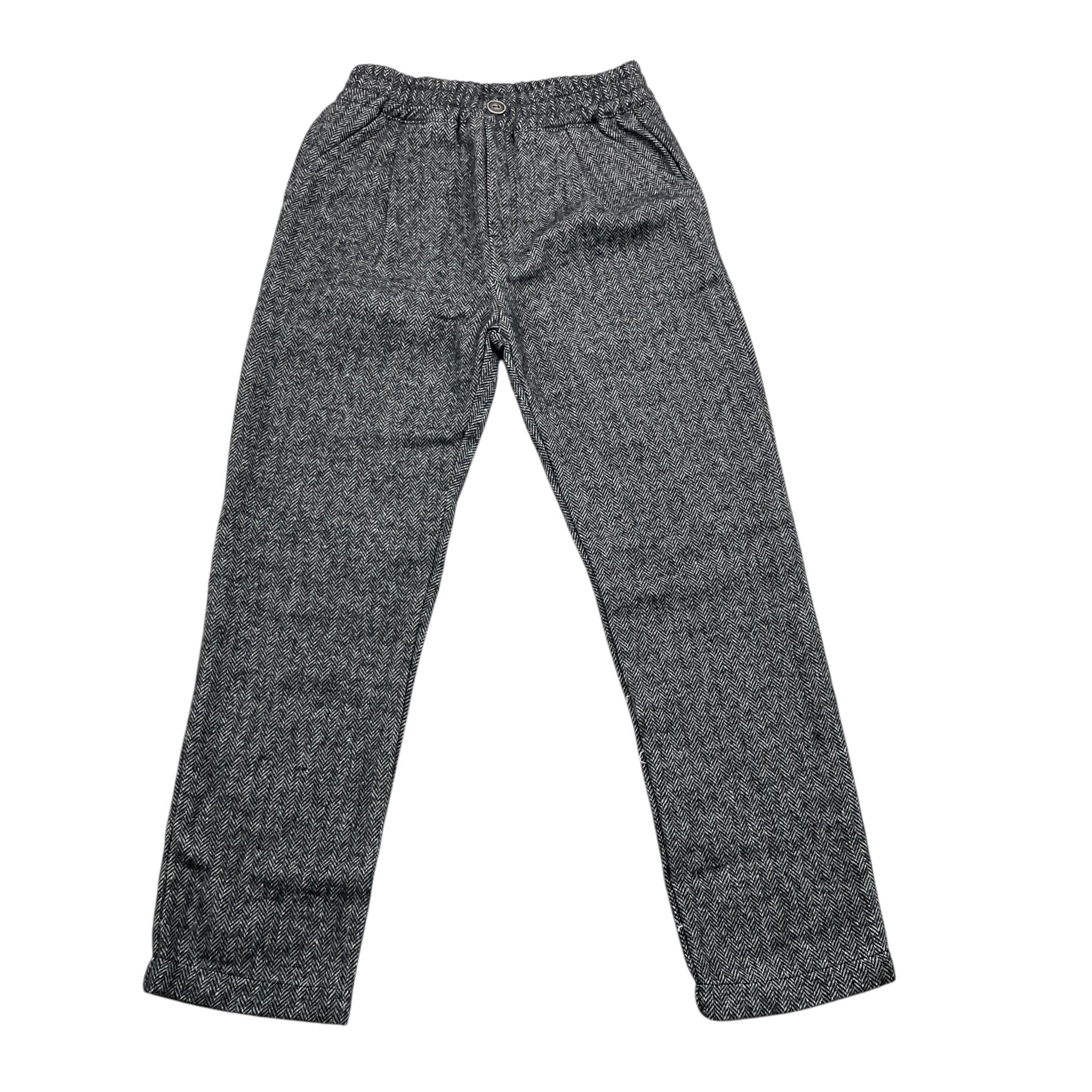 LALALU' pantalone tinta unita cn elastico in vita Grigio per Bambino PTL240NB GRIGIO LALALU'
