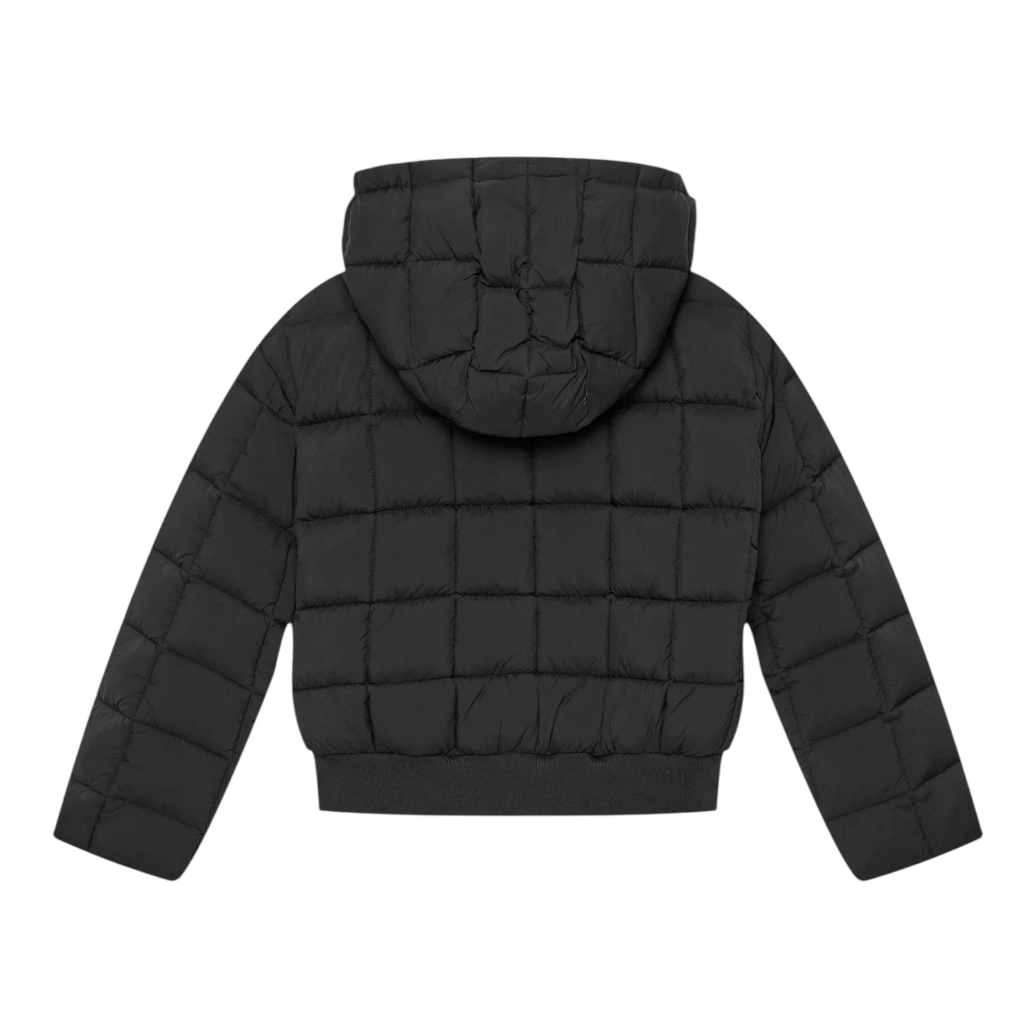CALVIN KLEIN giubbino tinta unita modello crop Nero per Bambina IG0IG02595 NERO CALVIN KLEIN