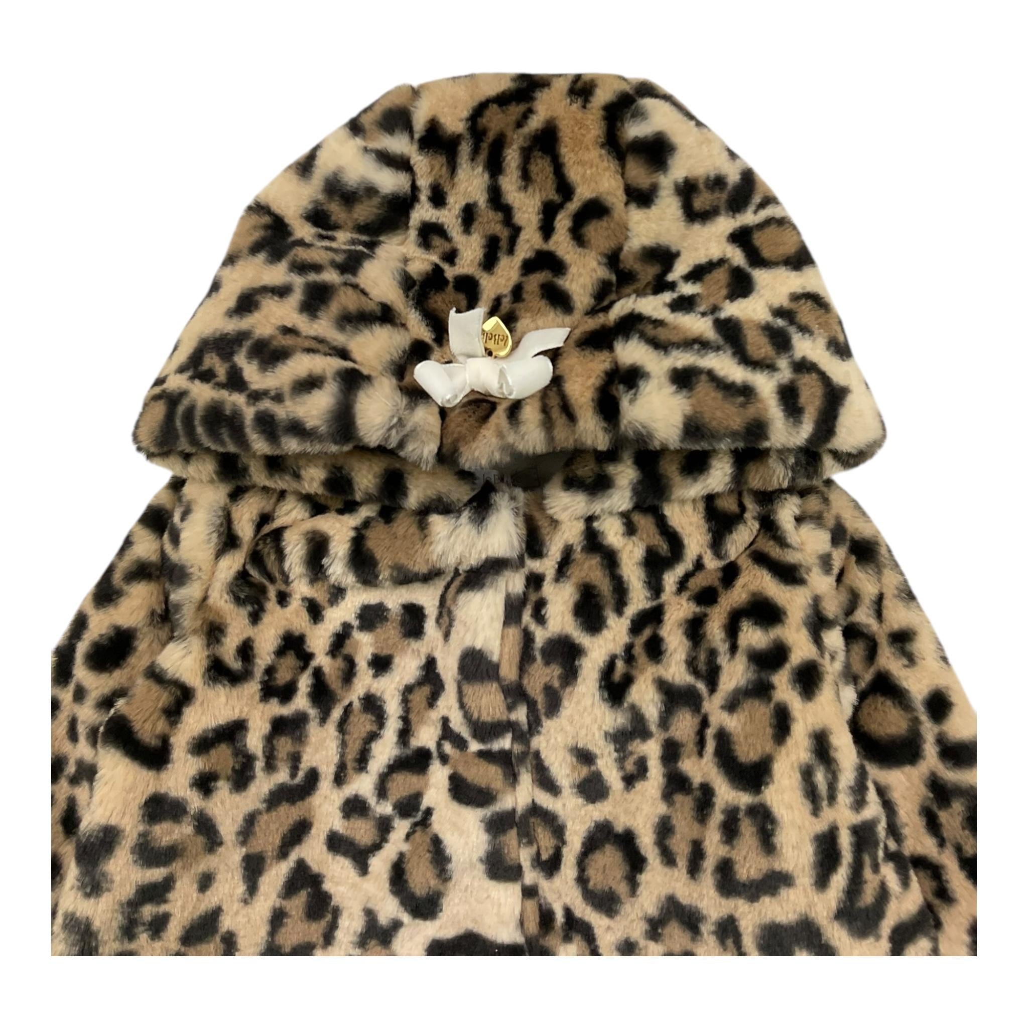LE BEBE' cappotto fantasia maculata cn cappuccio Beige per Neonata LBG6024 BEIGE LE BEBE'