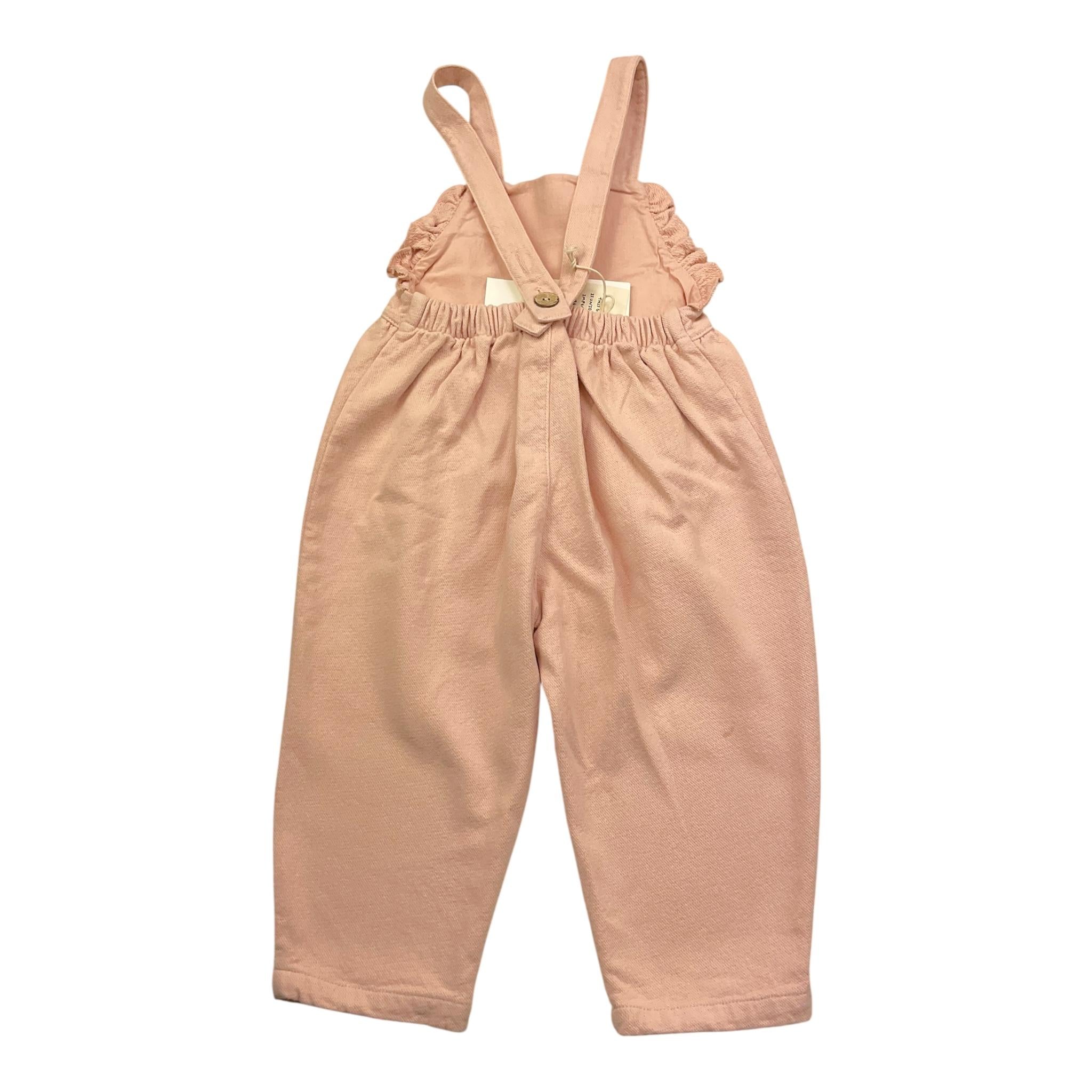 PLAY UP salopette tinta unita con rouches Rosa per Neonata PA022AP11502 ROSA PLAY UP
