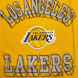 NBA shirt girocollo tinta unita con stampa Giallo per Bambino EK2B7BDMJB04 GIALLO NBA