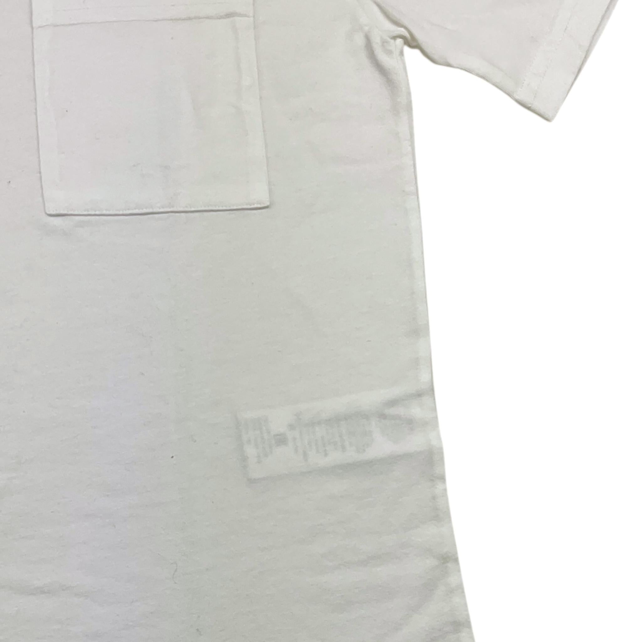 ASPESI t-shirt girocollo tinta unita con taschino Bianco per Bambino F24043TSM7038 BIANCO ASPESI