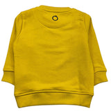 TRUSSARDI felpa chiusa girocollo tinta unita con stampa Giallo per Neonato TIA24086FEN GIALLO TRUSSARDI