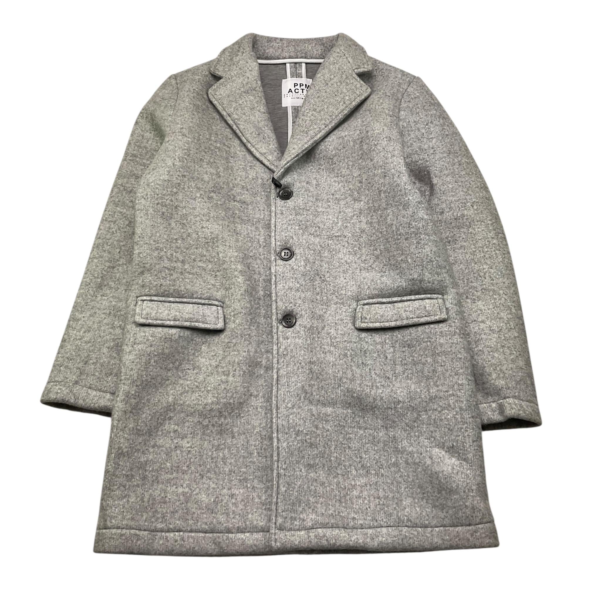 PAOLO PECORA cappotto tinta unita monopetto Grigio per Bambino PP3515 GRIGIO PAOLO PECORA