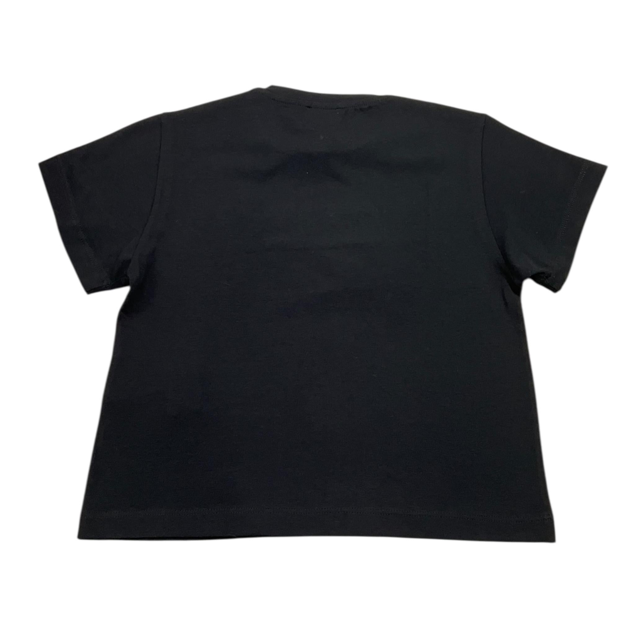 ELISABETTA FRANCHI t-shirt tinta unita girocollo Nero per Bambina EFTS130 NERO ELISABETTA FRANCHI