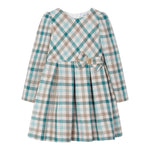 MAYORAL abito tricolore con fantasia a quadri Bianco/verde per Bambina 4914 BIANCO/VERDE MAYORAL